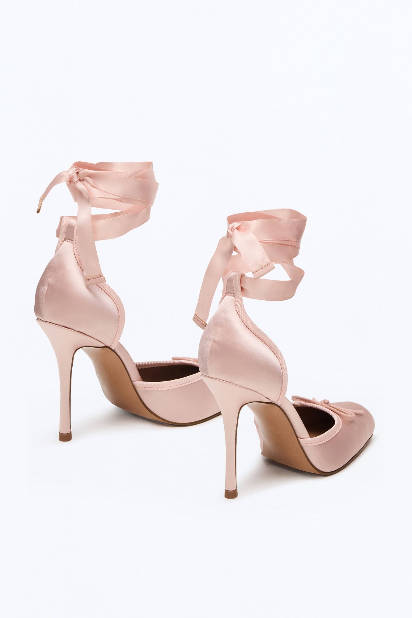Steve Madden Larina Satin Pumps - Pink image 6