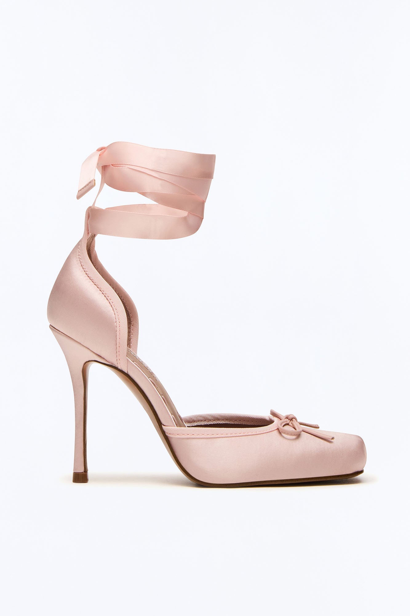 Steve Madden Larina Satin Pumps - Pink image 4