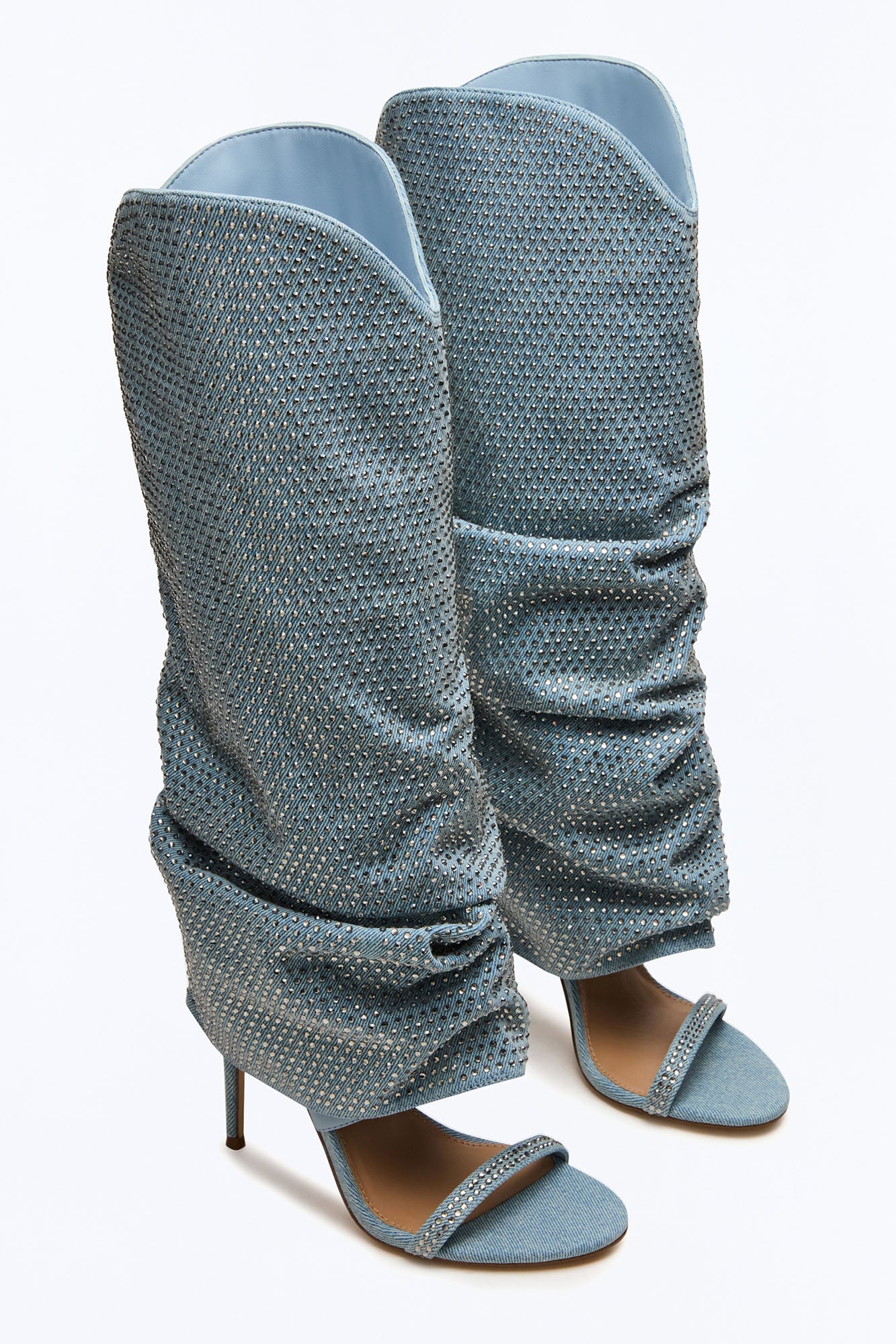 Steve Madden Ravine Denim Boots - Denim image 5