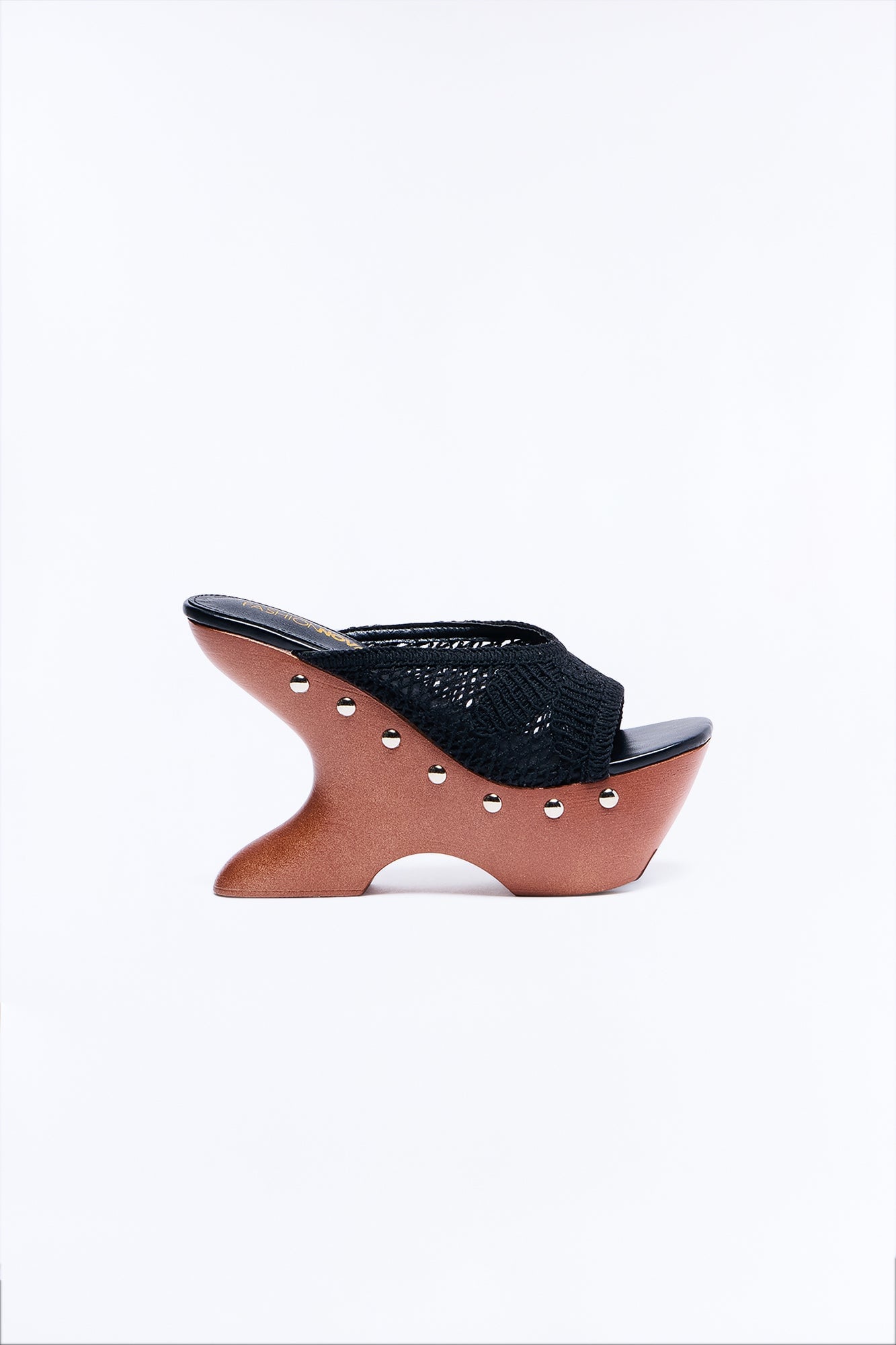 The Best View Novelty Wedges - Black image 2