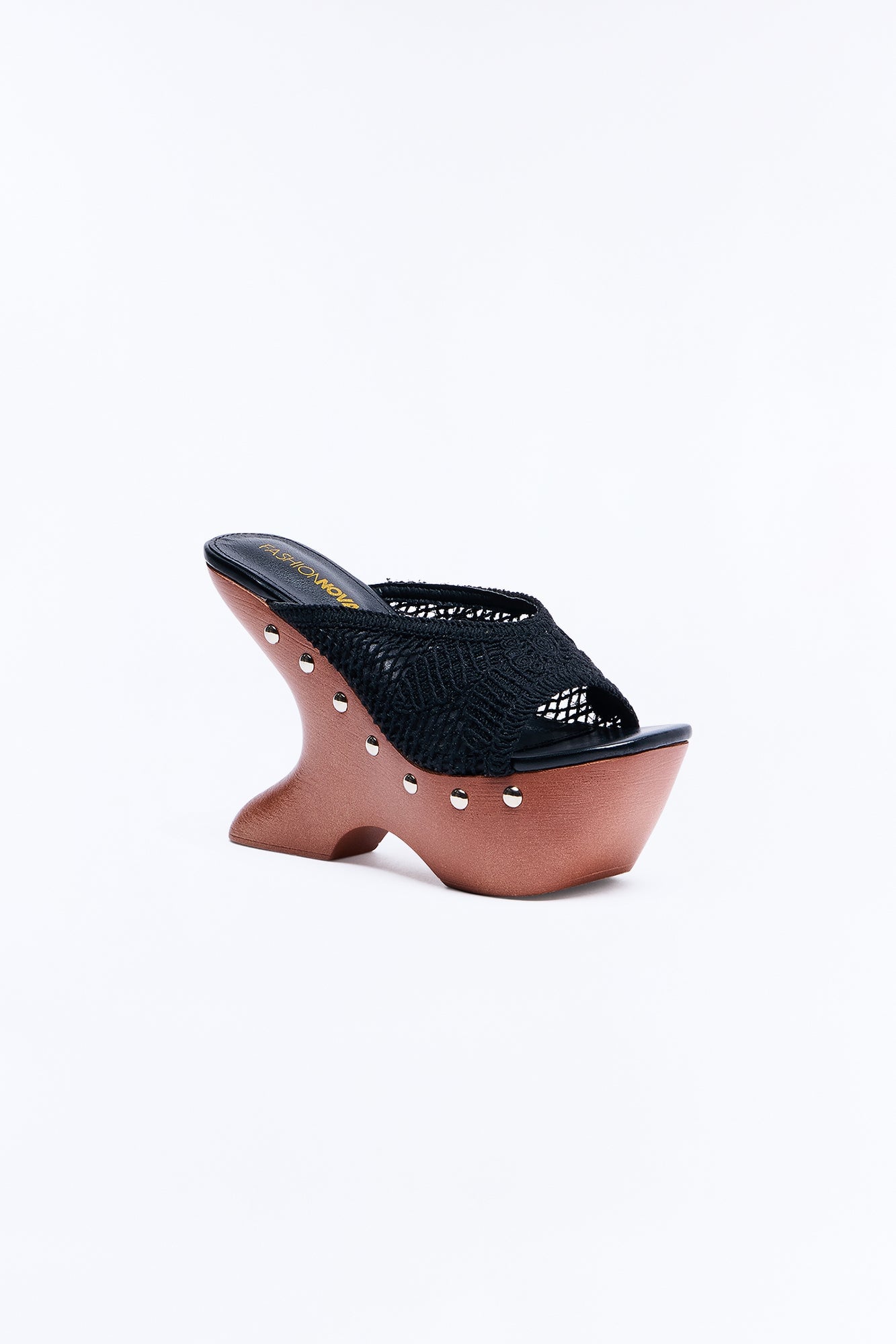 The Best View Novelty Wedges - Black image 3