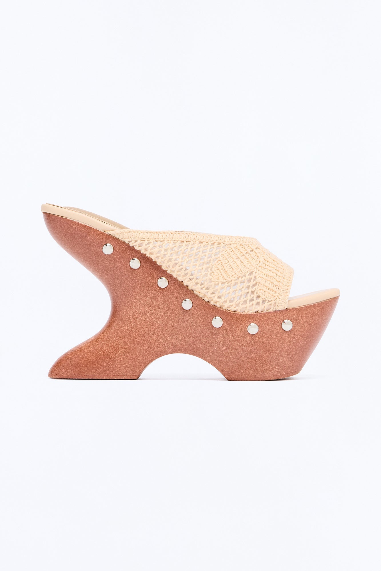 The Best View Novelty Wedges - Cream image 3