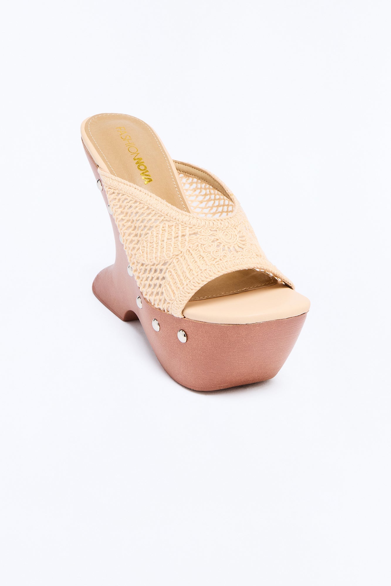 The Best View Novelty Wedges - Cream image 4