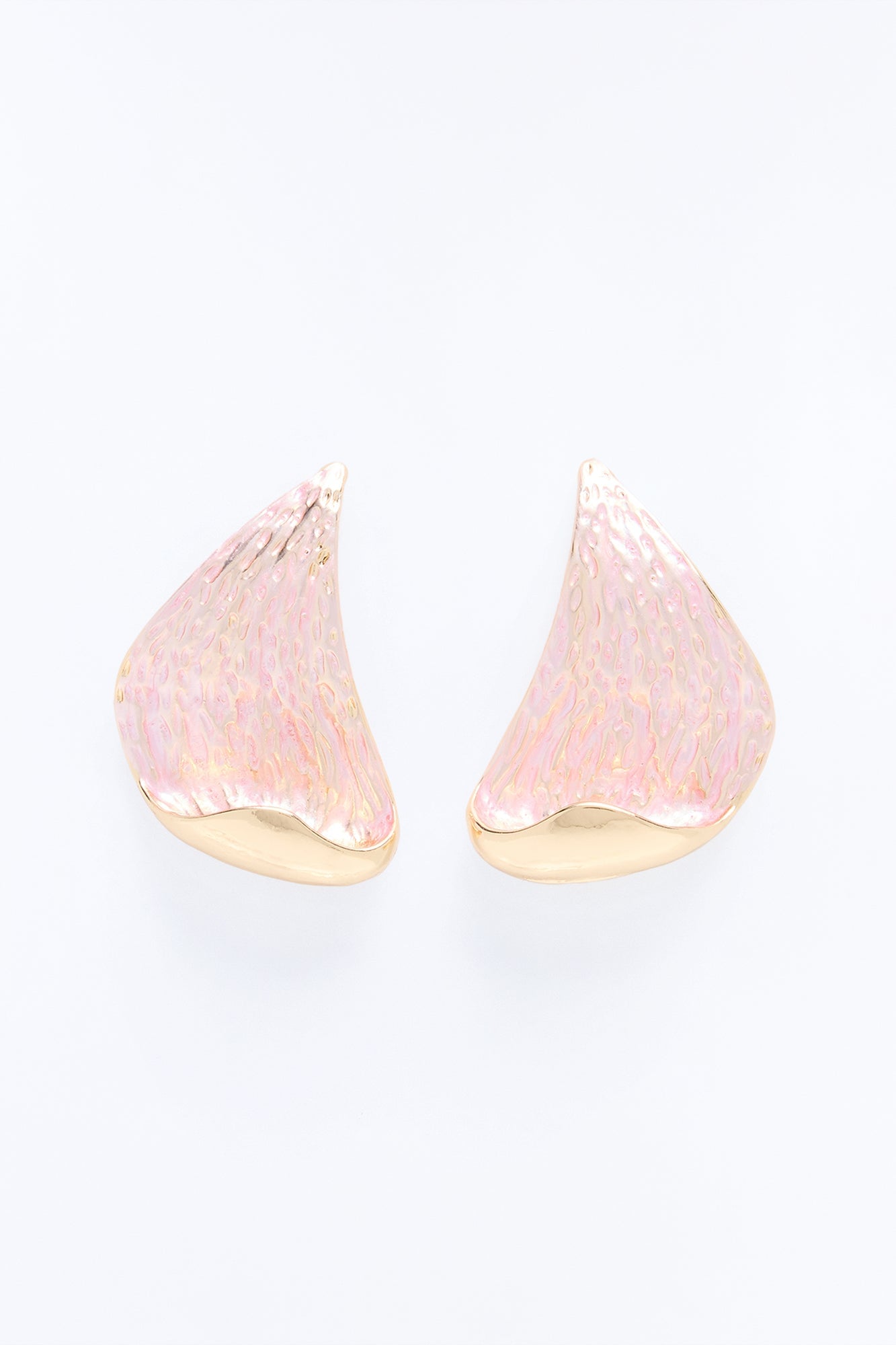 Thank Me Later Drop Earrings - Gold/Pink image 3