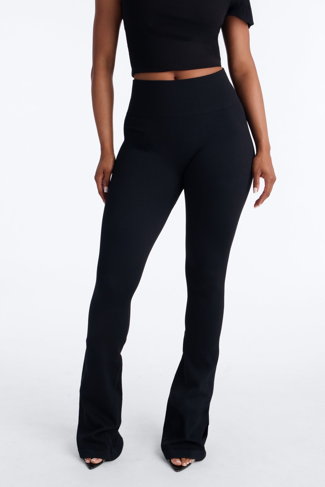 Tall Beach Body Effortless Seamless Active Yoga Pant - Black image 5