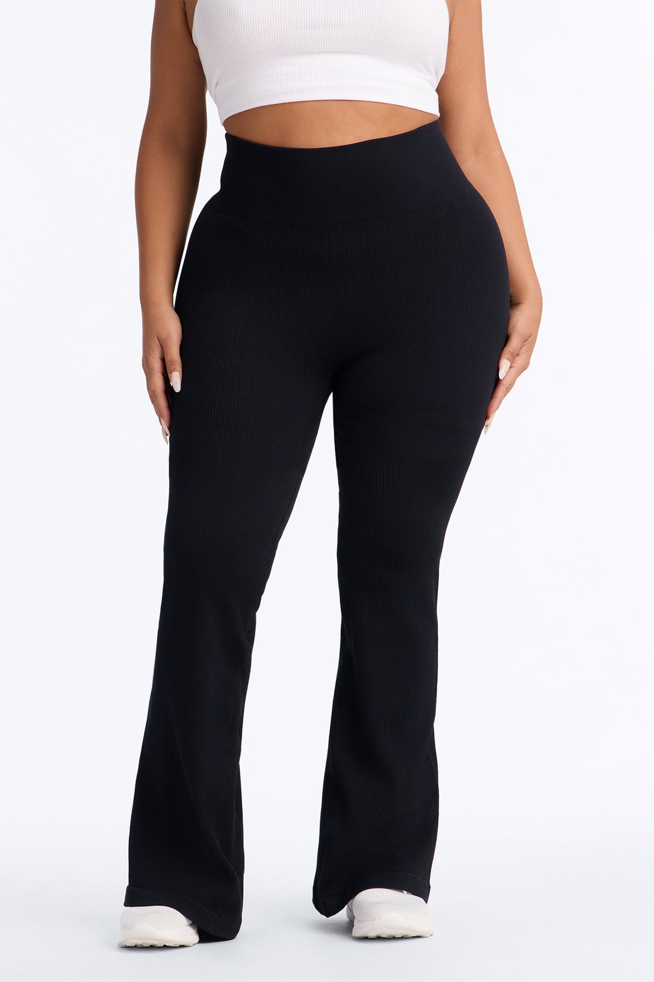 Tall Beach Body Effortless Seamless Active Yoga Pant - Black image 2