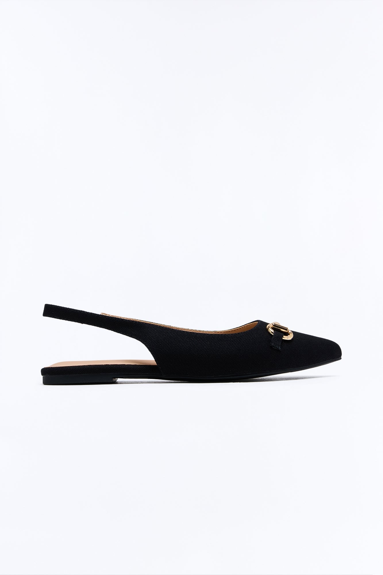 Rem Slingback Flats - Black image 2