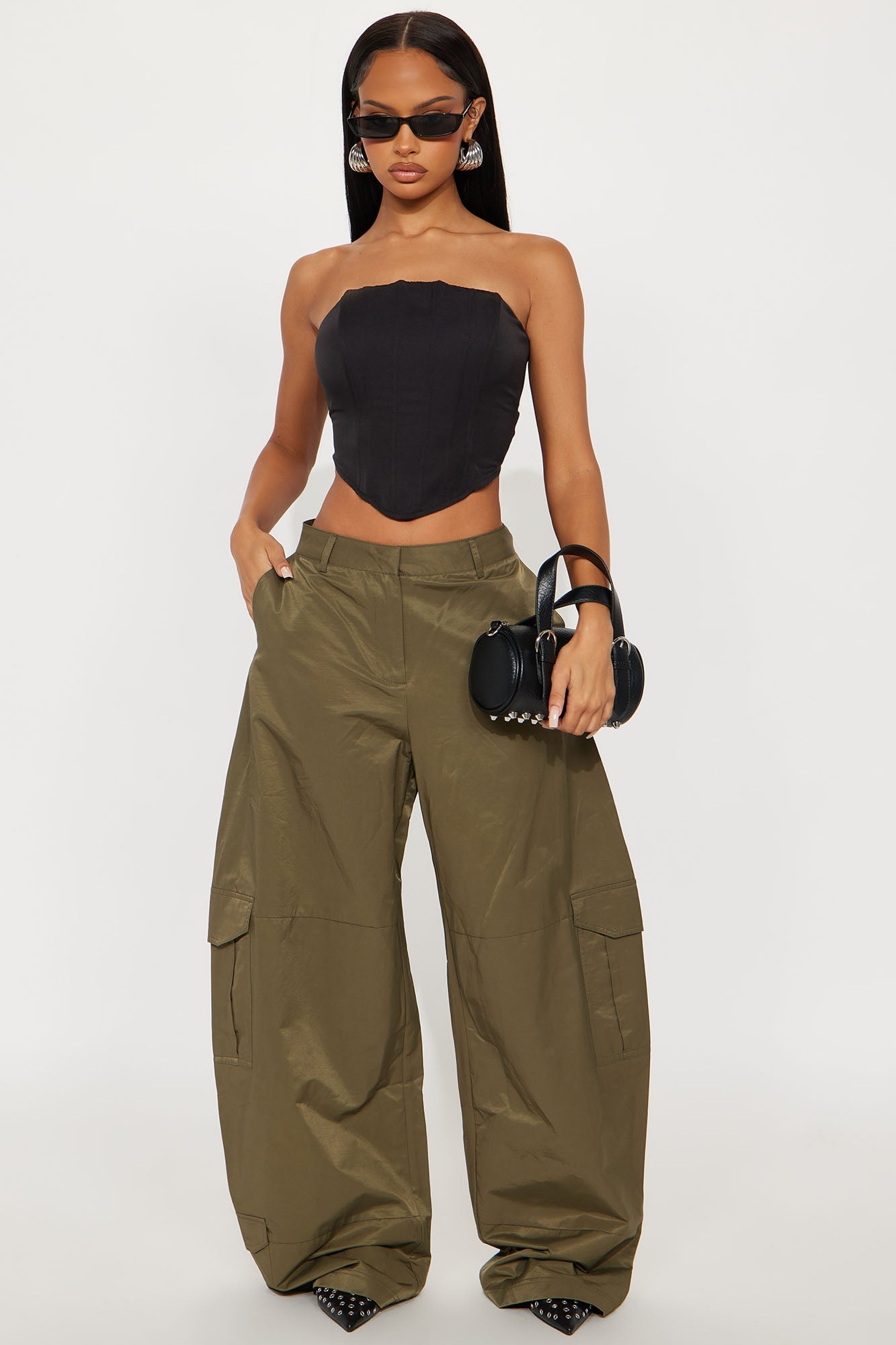 Amania Windbreaker Cargo Pant - Olive image 4