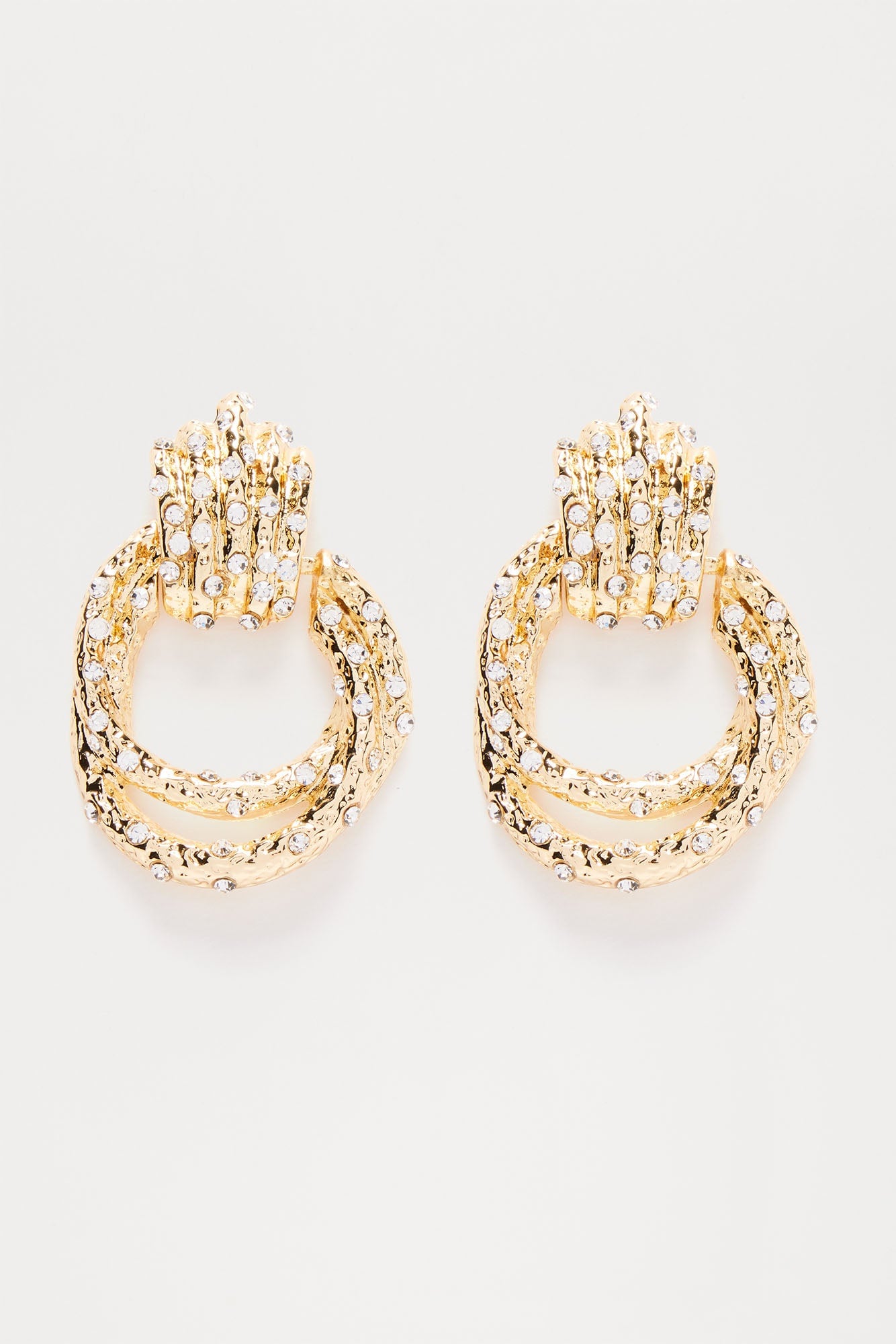 Live Your Best Life Earrings - Gold image 3