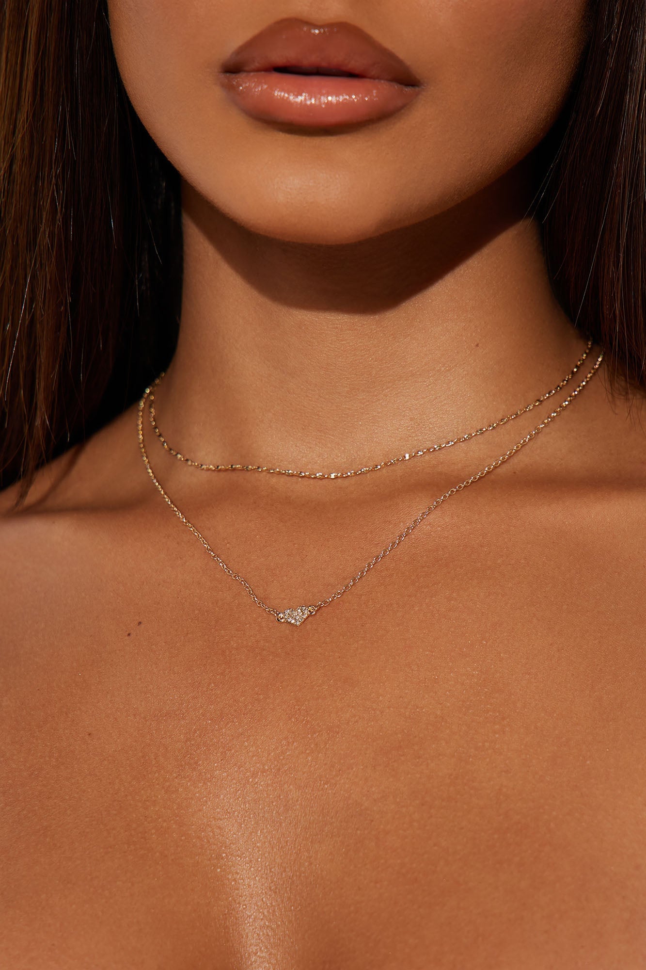 Ella Emerald Necklace - Gold image 1