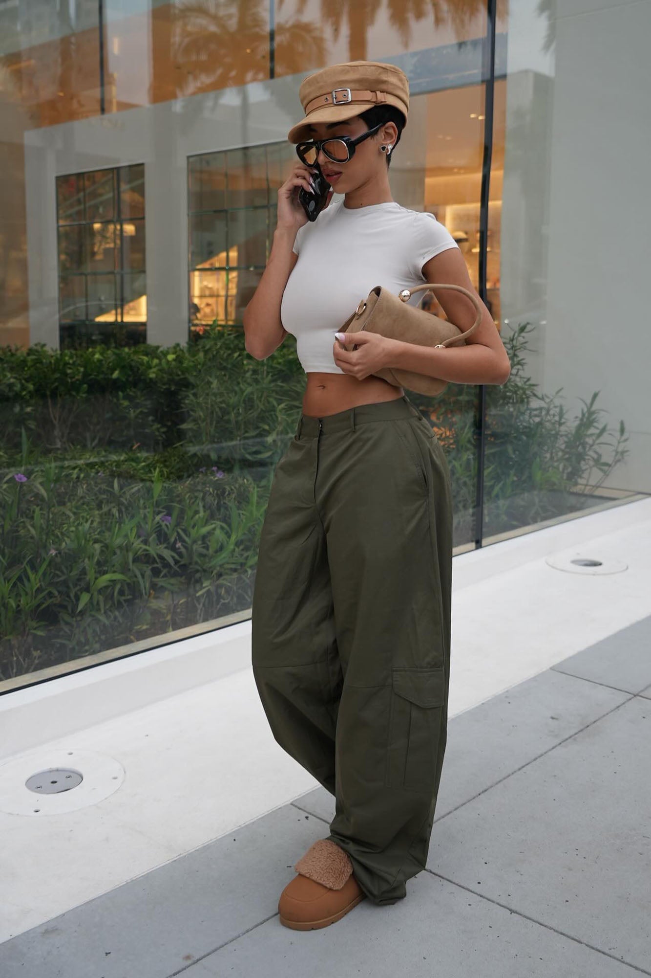 Amania Windbreaker Cargo Pant - Olive image 7