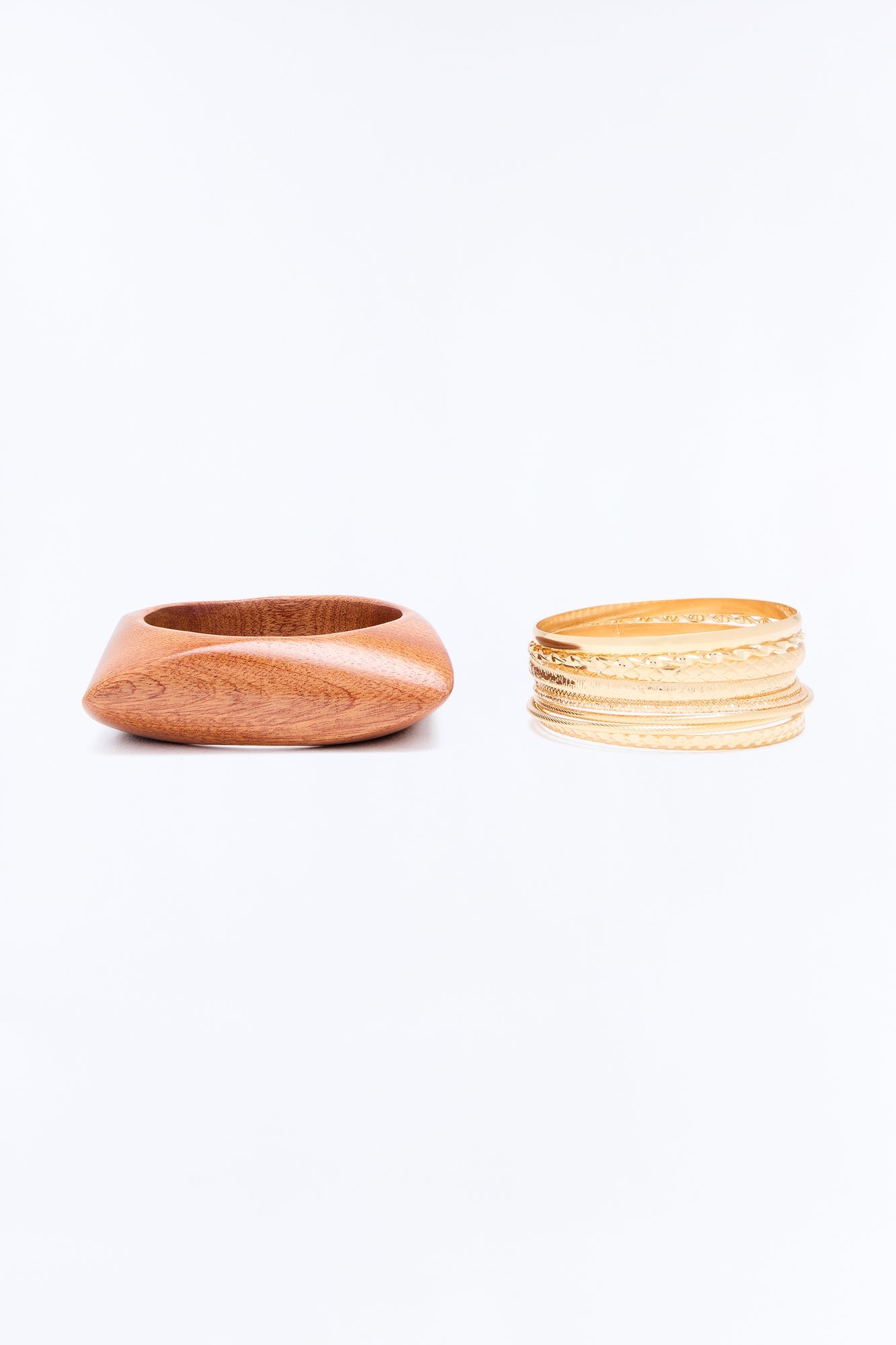 Golden Sand 11 Piece Bracelet Set - Gold/combo image 3