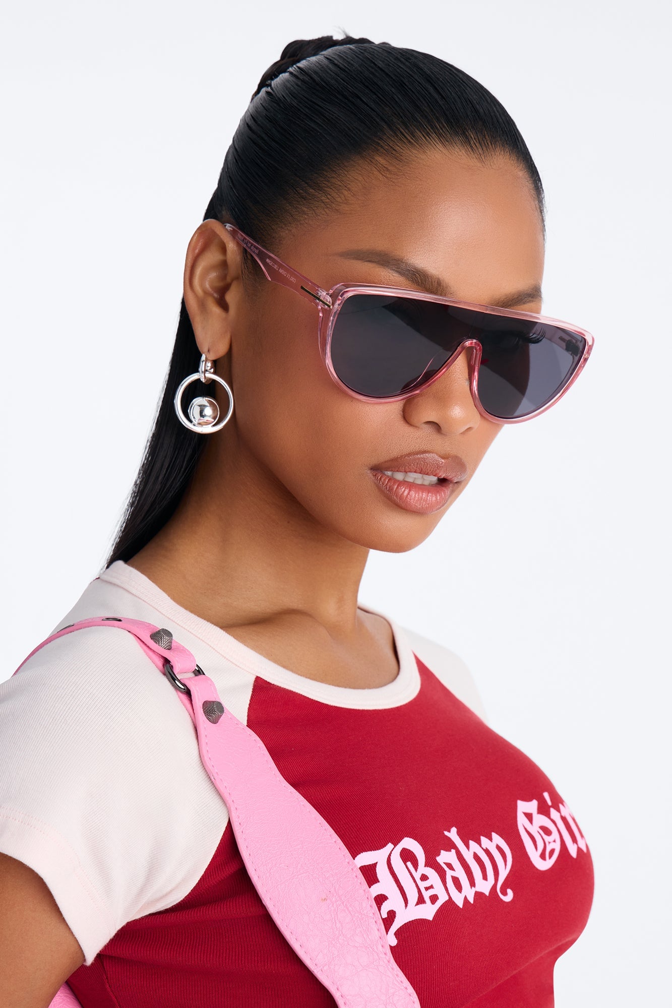 Sun Riot Sunglasses - Pink image 4