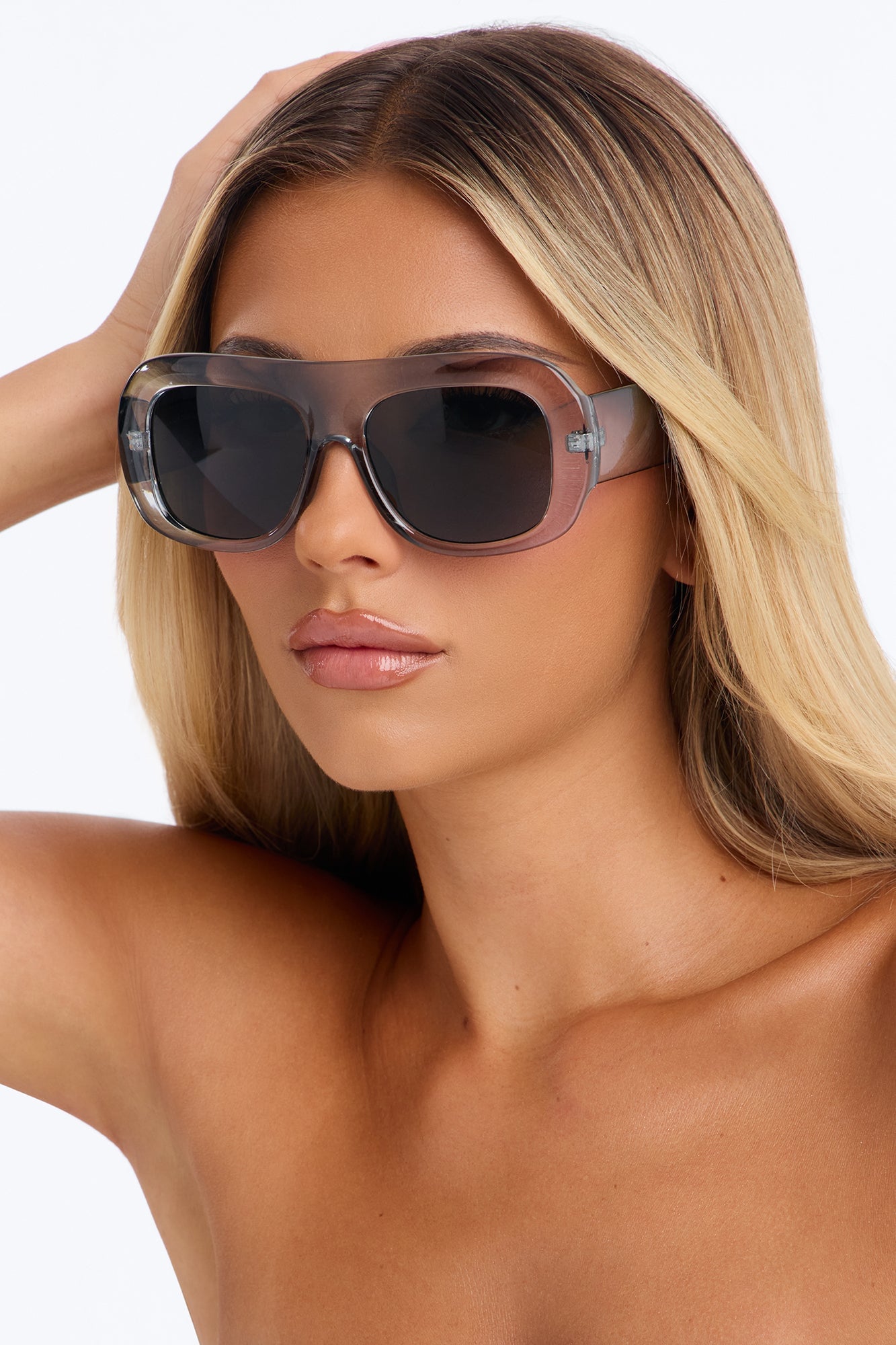 Funky Flash Sunglasses - Grey image 3