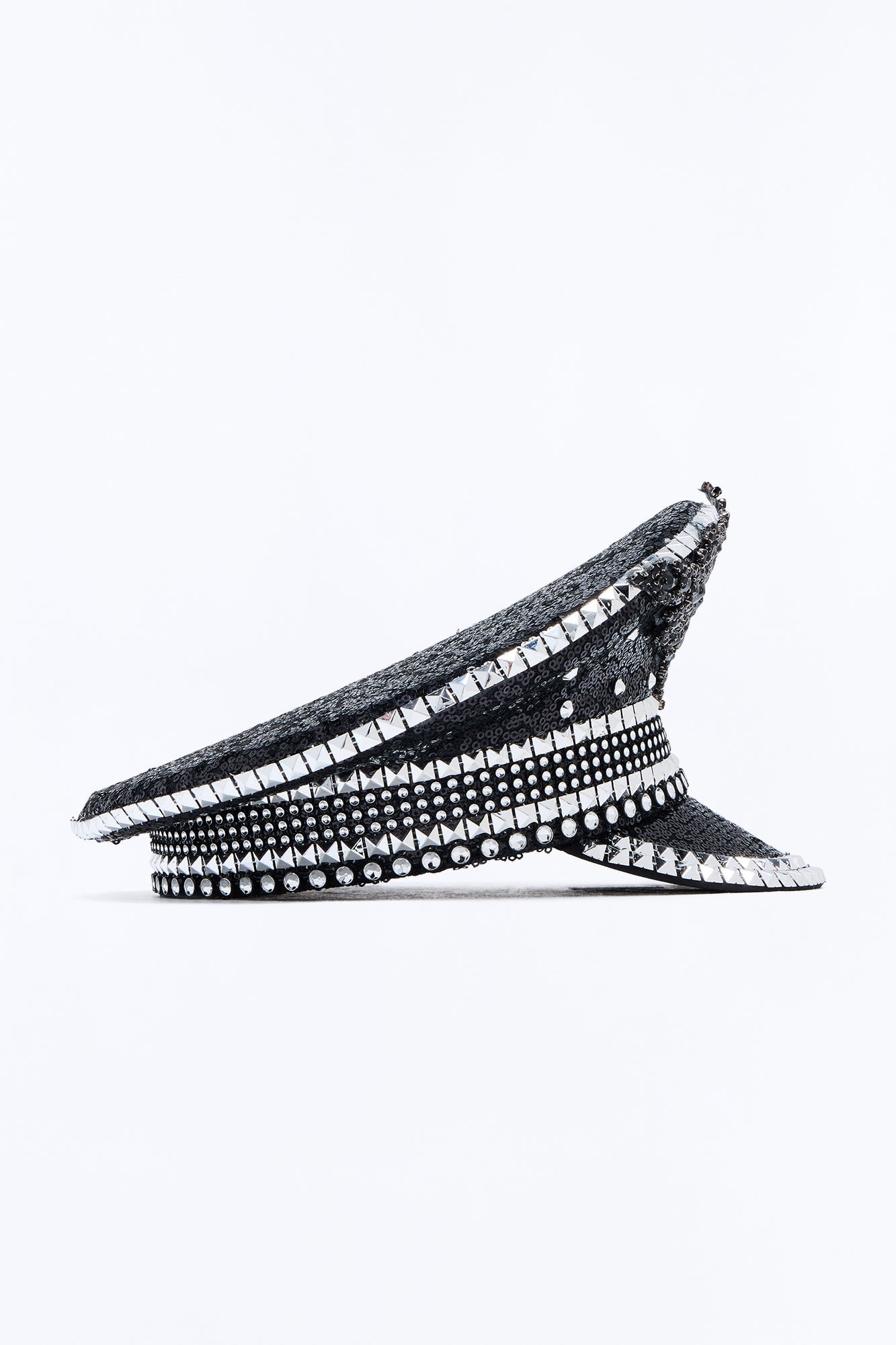 Hot Desert Captain Hat - Black image 3