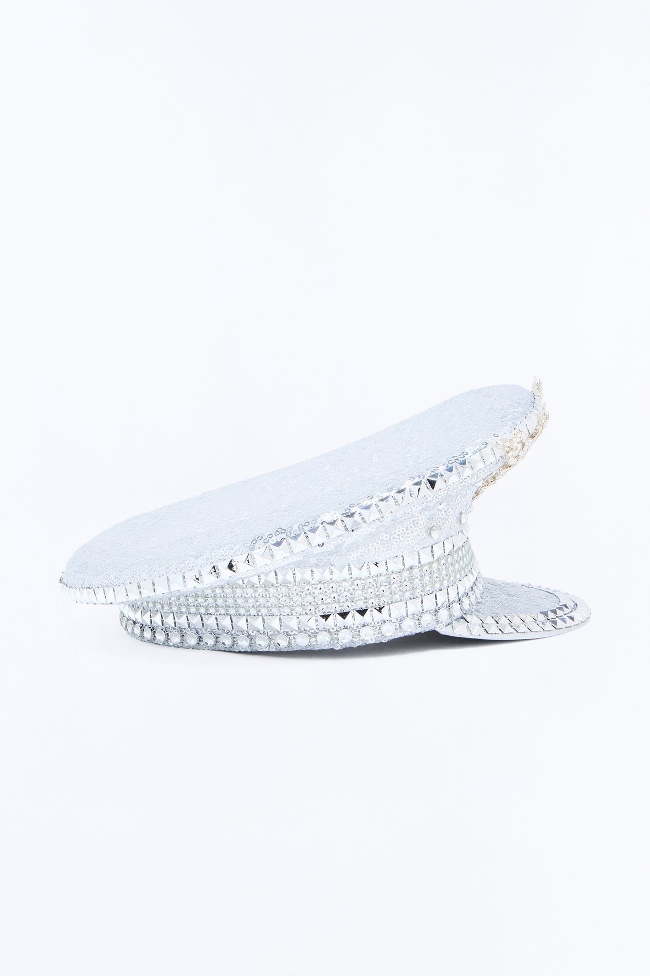 Hot Desert Captain Hat - Silver image 4