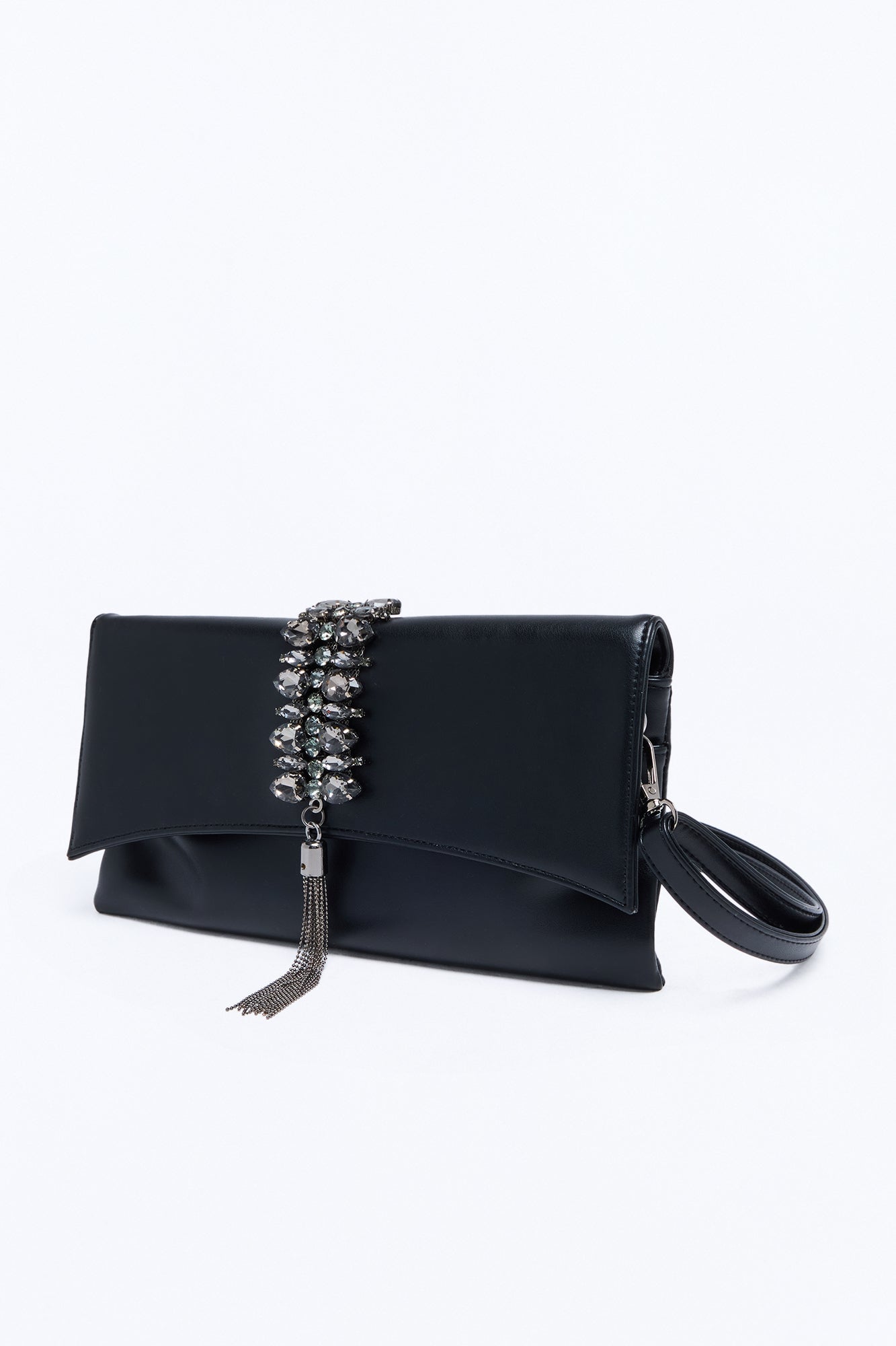 Spending All Your Money Faux Leather Crossbody Handbag - Black image 2