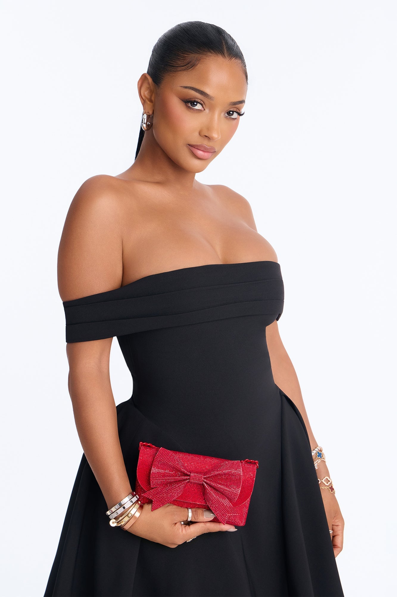Find The Right Bow Handbag - Red image 1