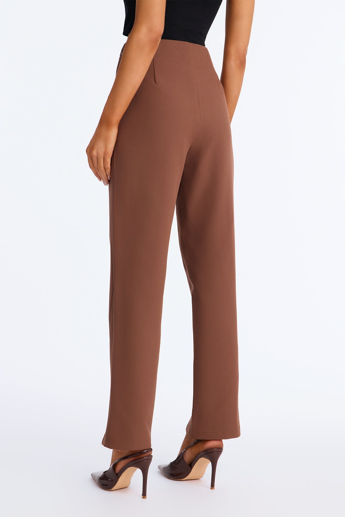 About Her Business Capri Trouser Pant - Coco image 7