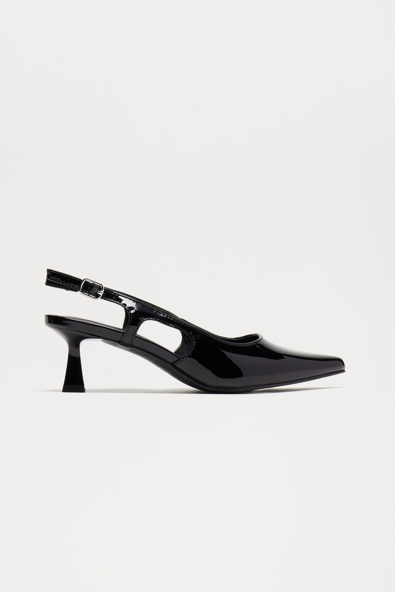 Alena Slingback Pumps - Black image 1