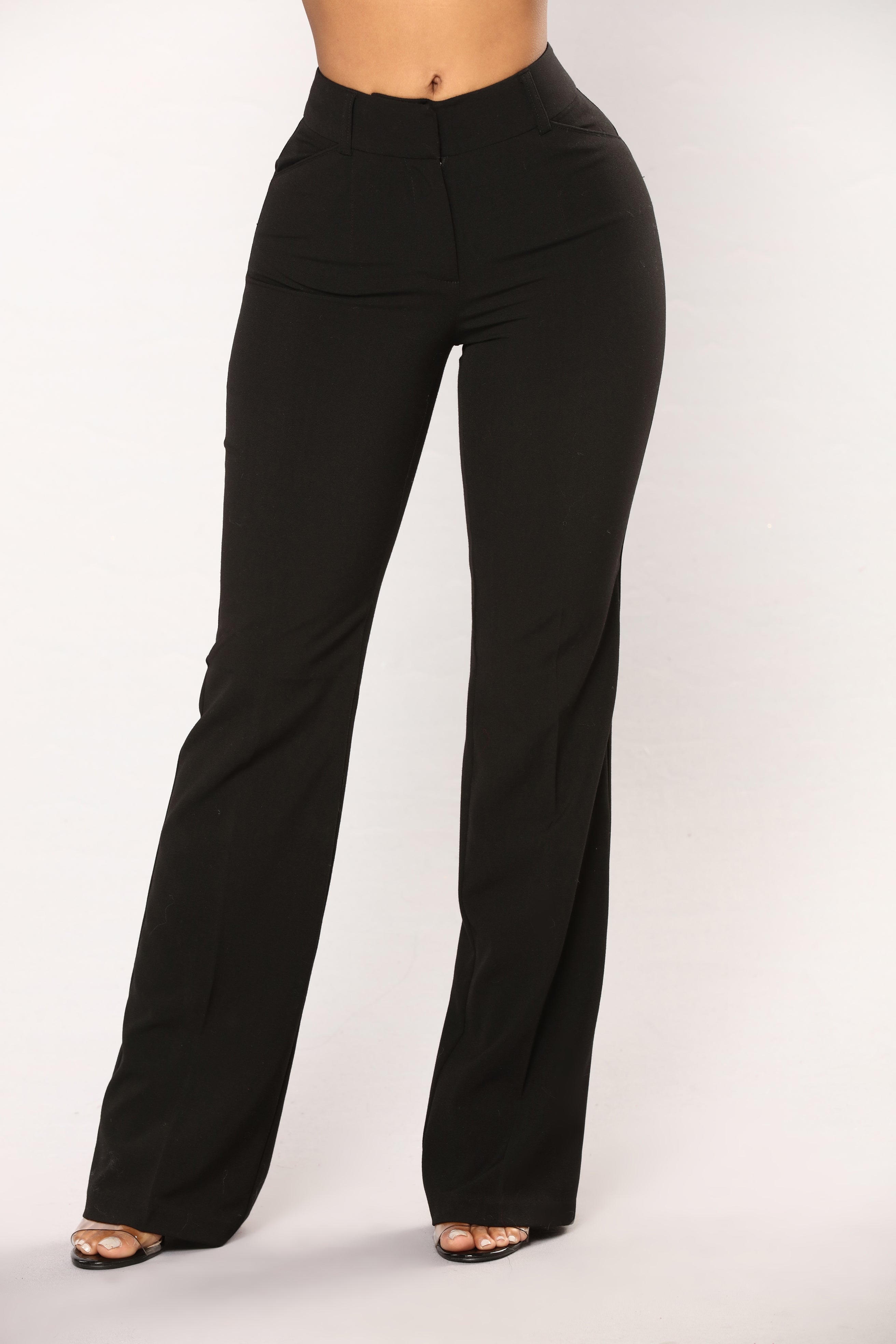 Tasha Dressy High Rise Pants - Black image 1