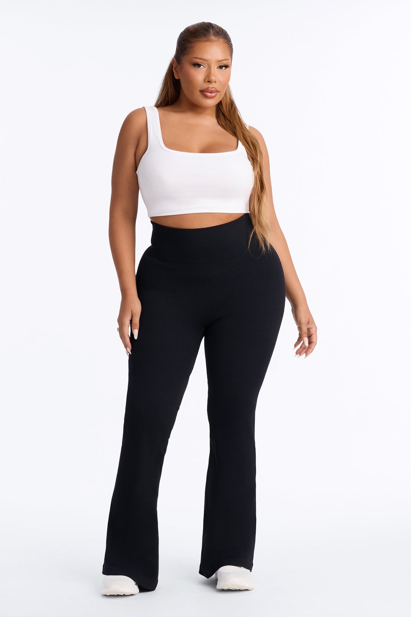 Tall Beach Body Effortless Seamless Active Yoga Pant - Black image 1