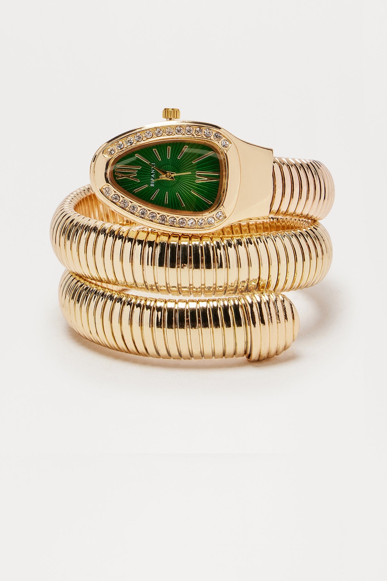 Not So Sneaky Watch - Gold/Green image 1