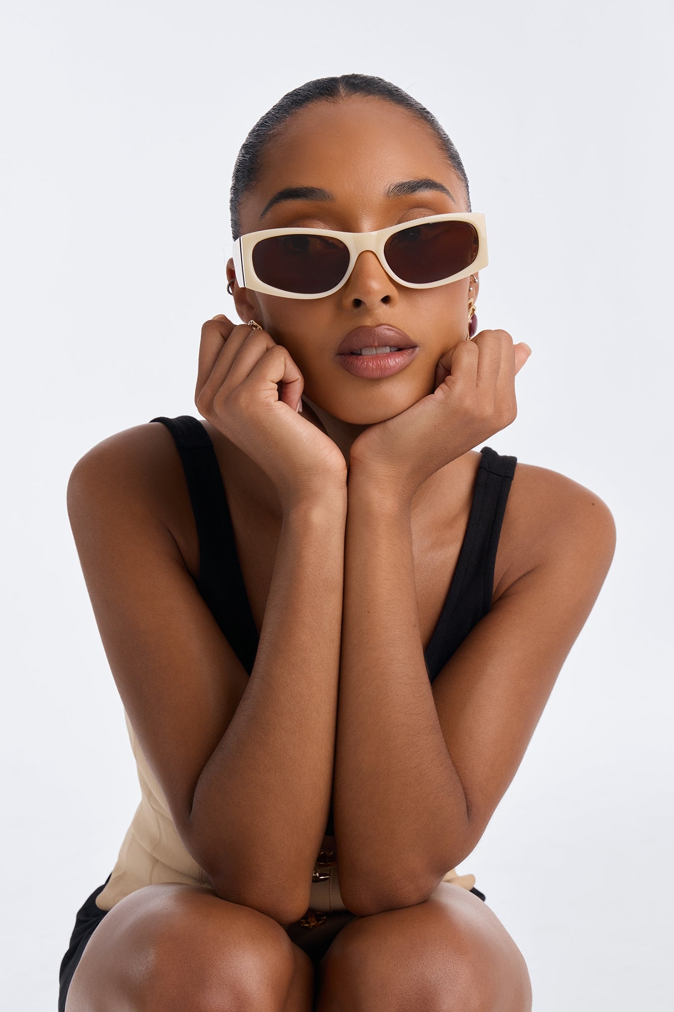 Ray Rush Sunglasses - Ivory image 1