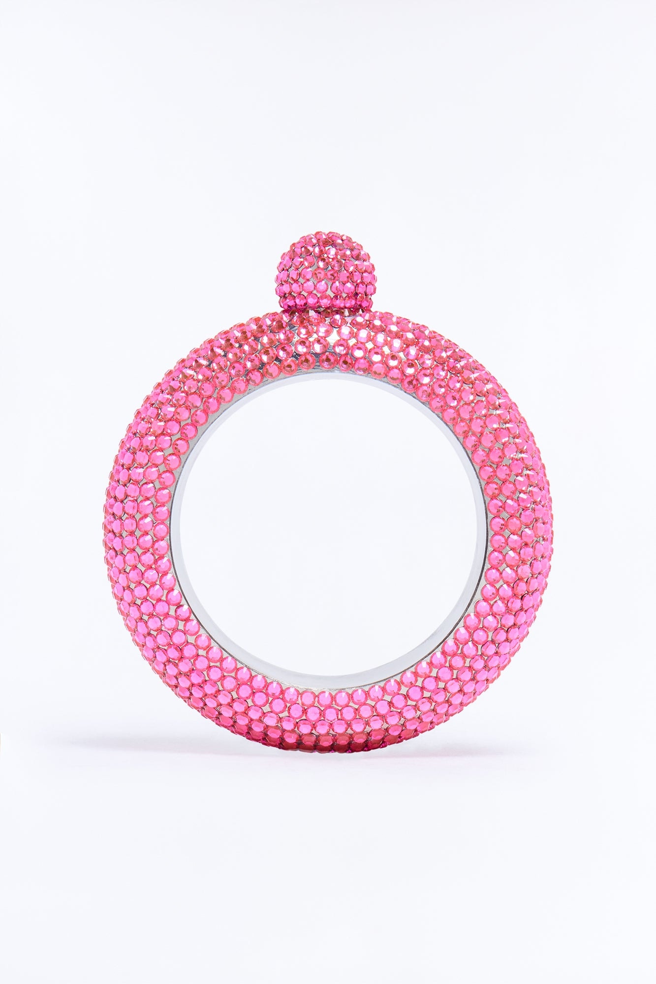 Night Out Secret Rhinestone Flask - Pink image 1
