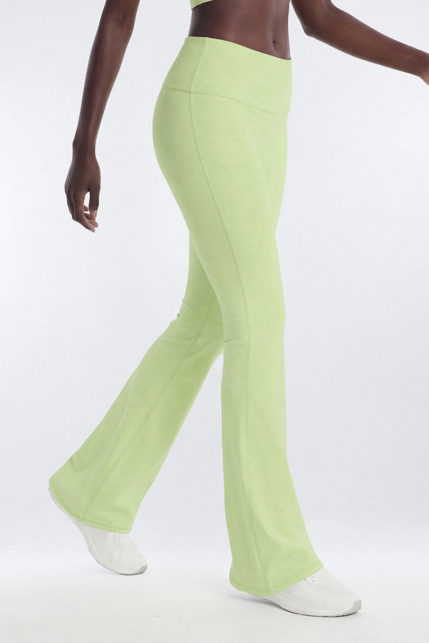 ButterSoft 33″ Low Rise Foldover Flare Legging - Pistachio image 1