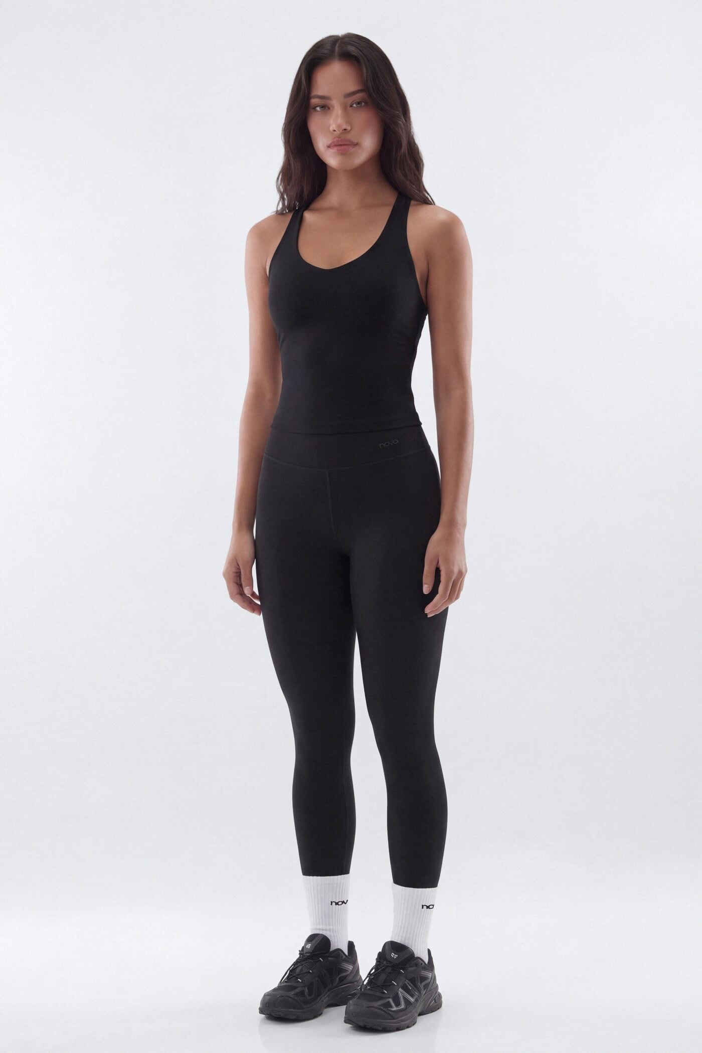 CloudForm™ 25″ Low Rise Legging - Black image 1