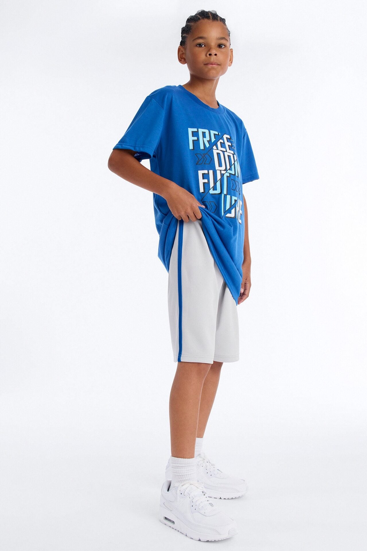 Mini Freedom Future Short Set - Blue/combo image 1
