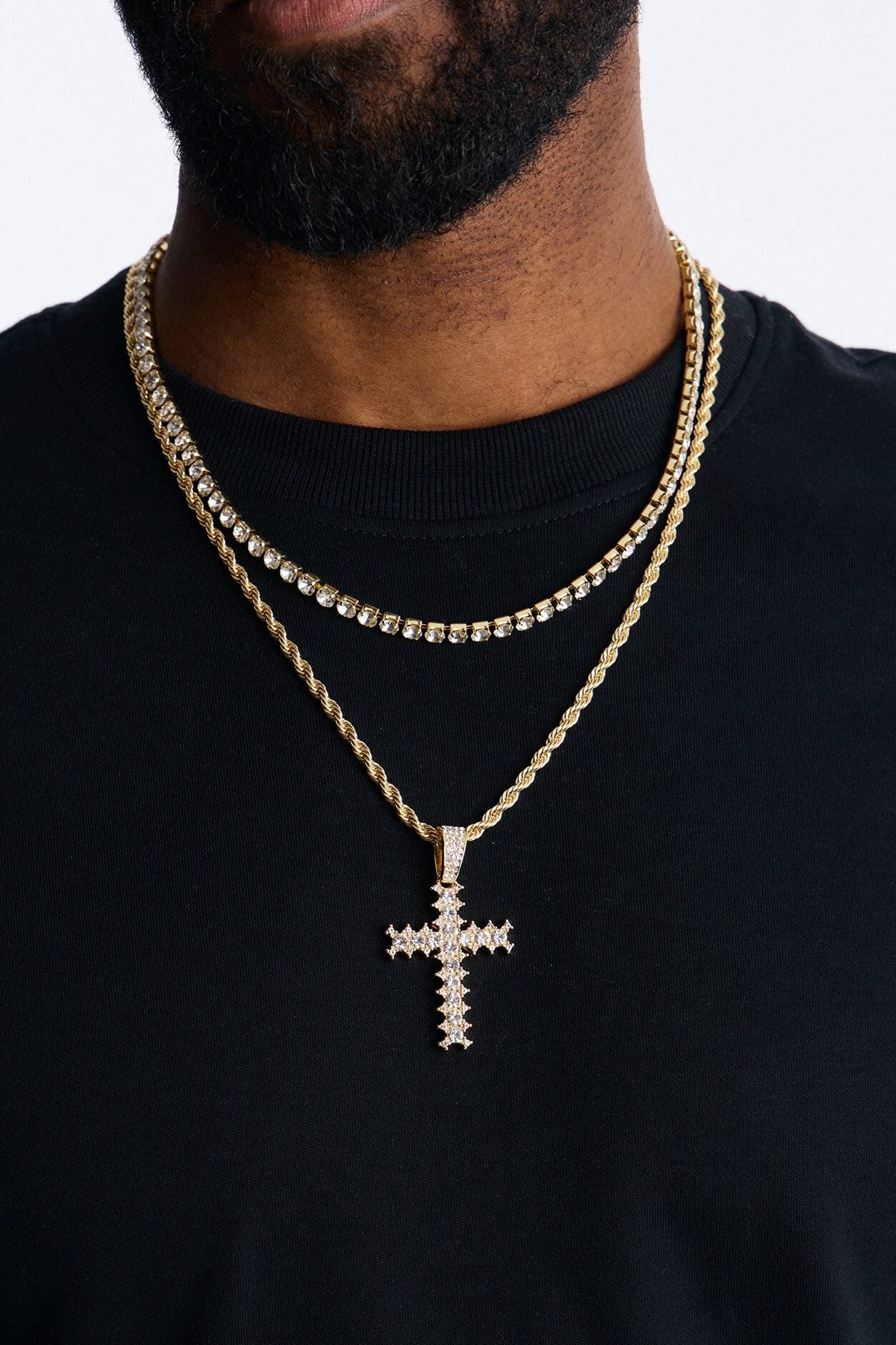 Golden Redemption Necklace Set - Gold image 1