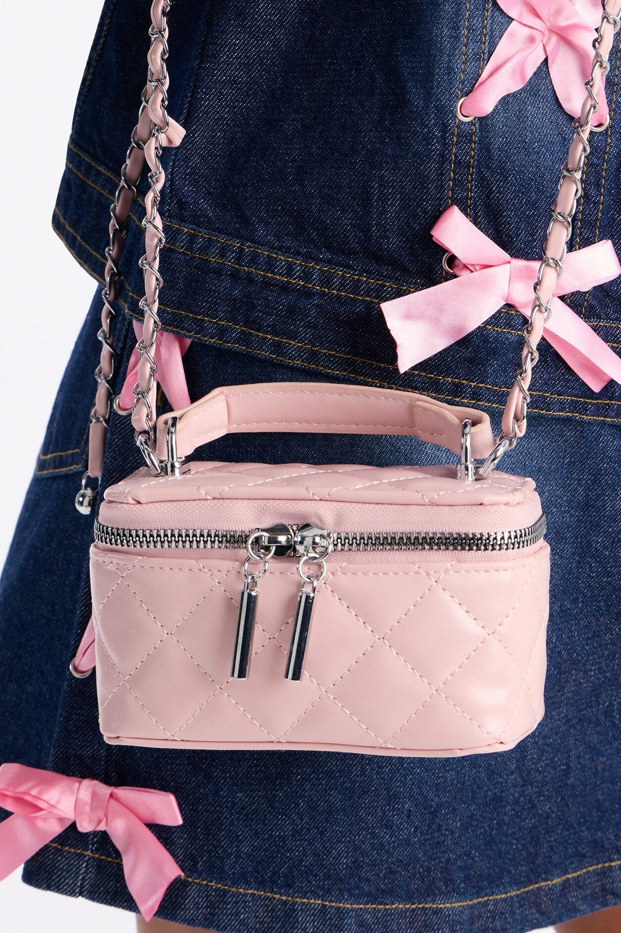 Mini Don't Think Twice Handbag - Pink image 1