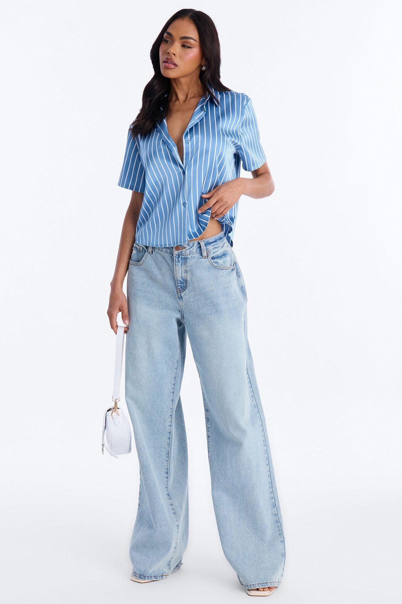 Whimsy Striped Shirt - Blue/combo image 1