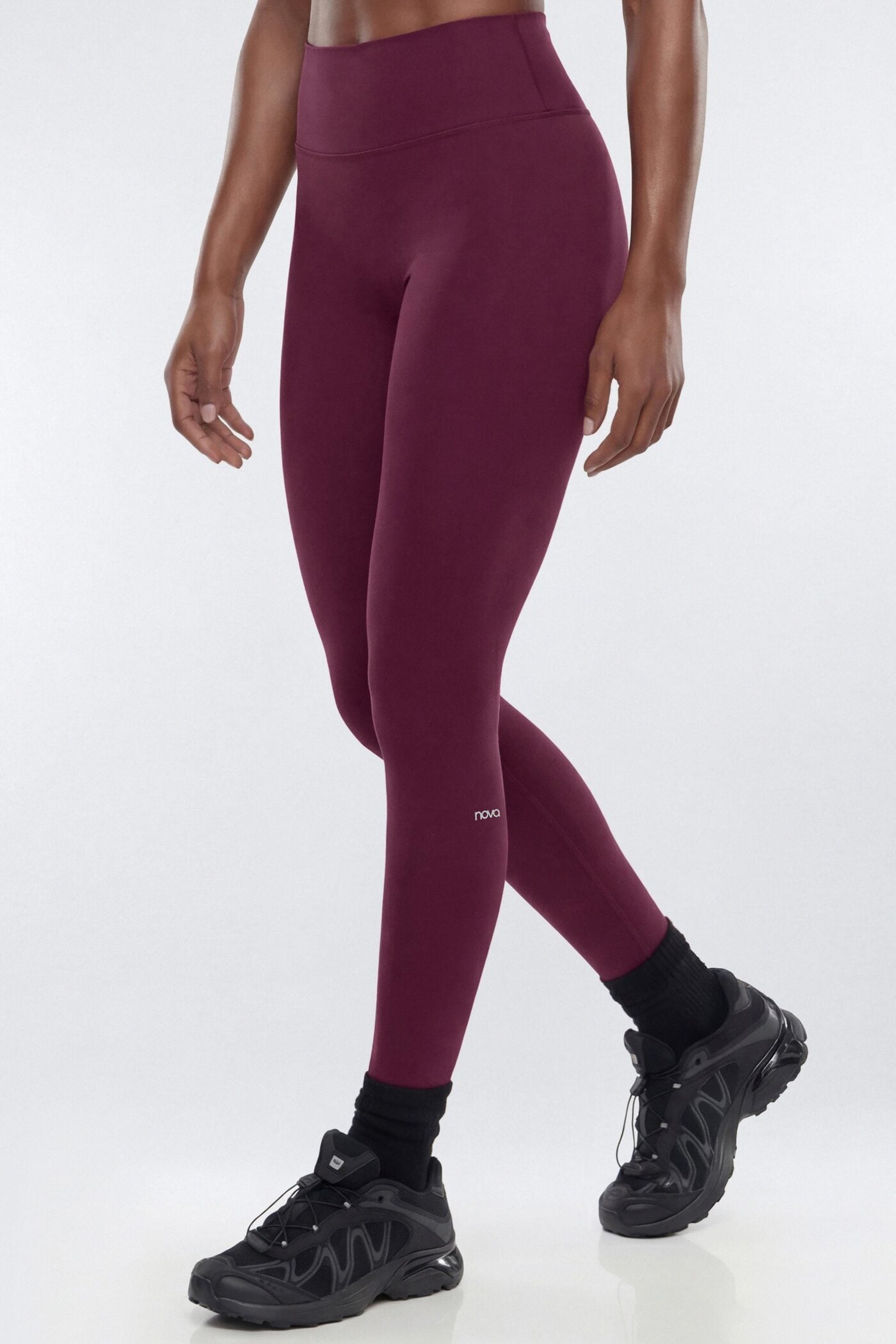 ProStretch™ 25″ High Rise Legging - Merlot image 1