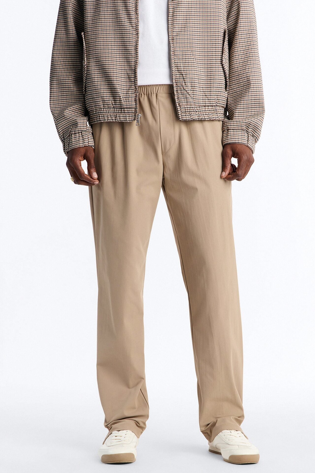 Slim Axis Slit Pant - Khaki image 1