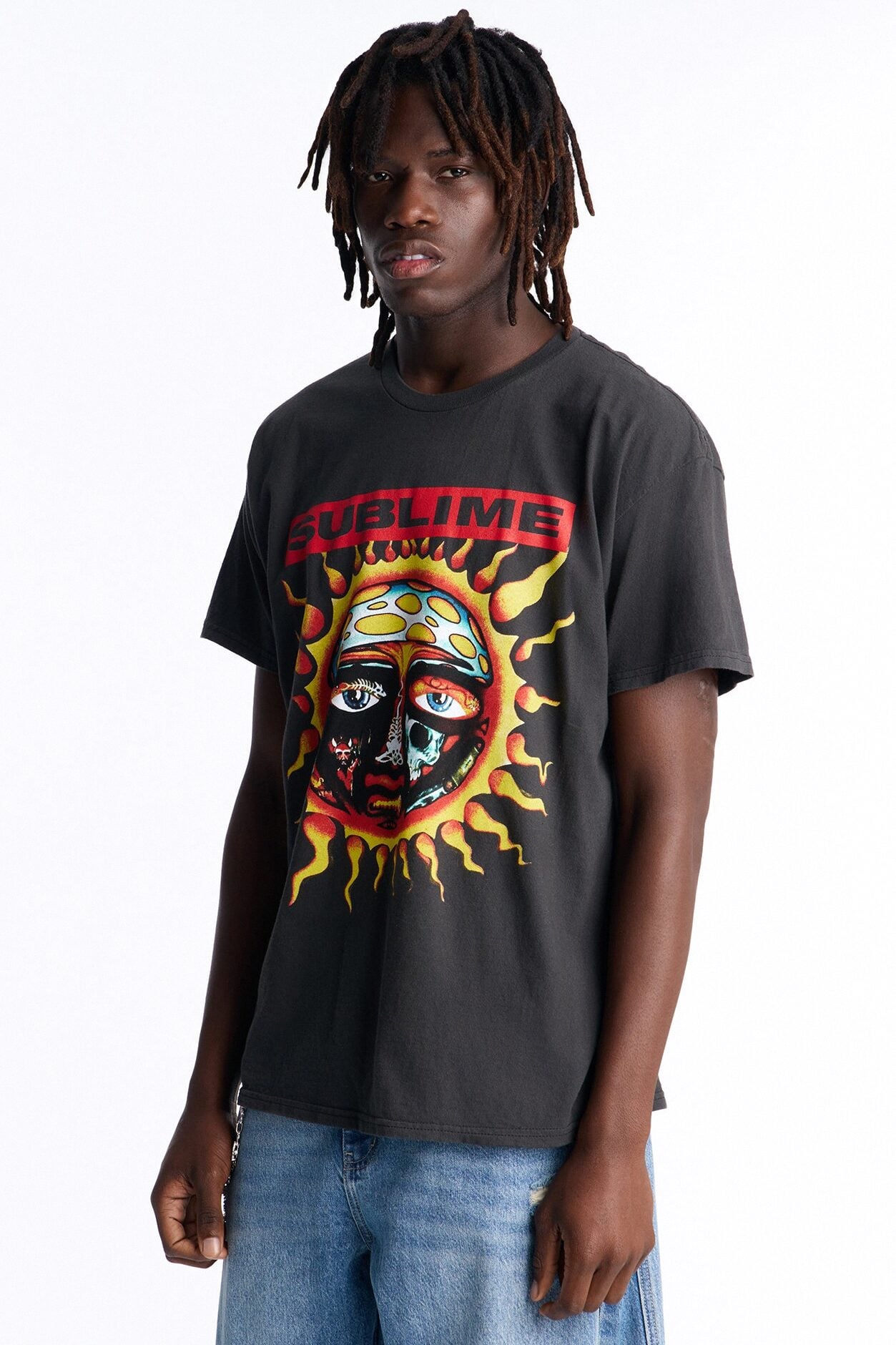 Sublime 40oz To Freedom Vintage Short Sleeve Tee - Black Wash image 1