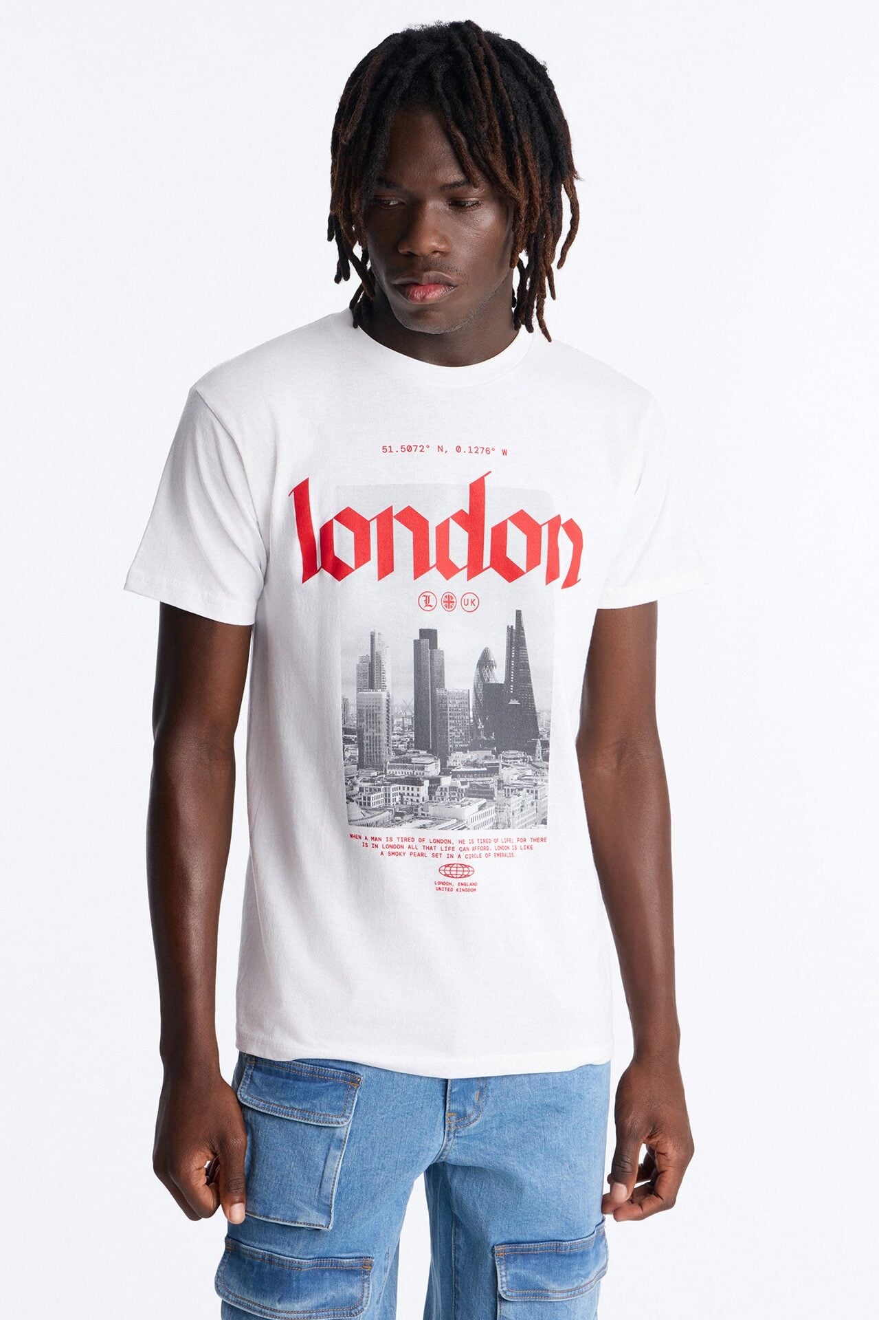 London Short Sleeve Tee - White image 1