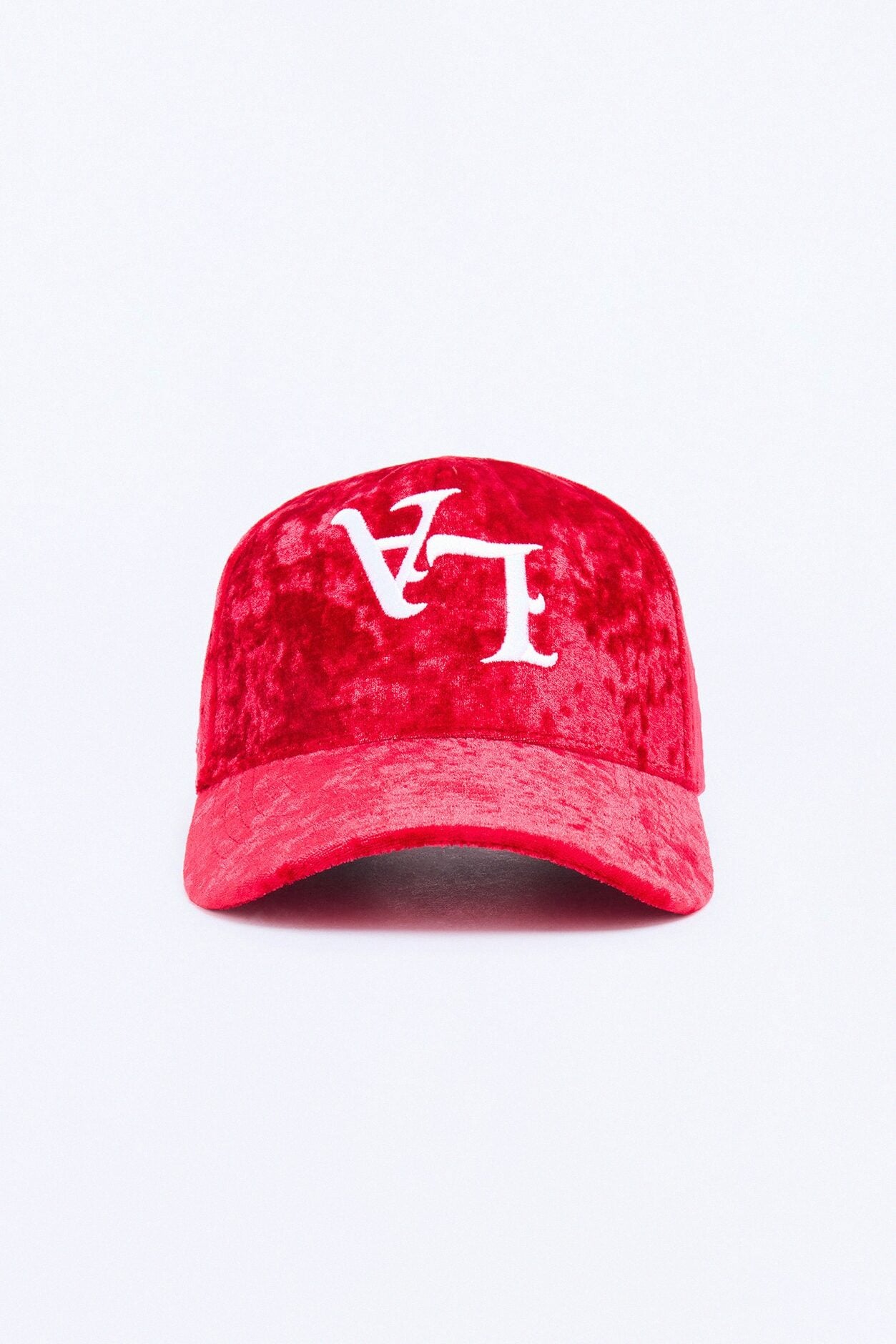 City Of LA Velvet Structured Snapback Hat - Burgundy image 1