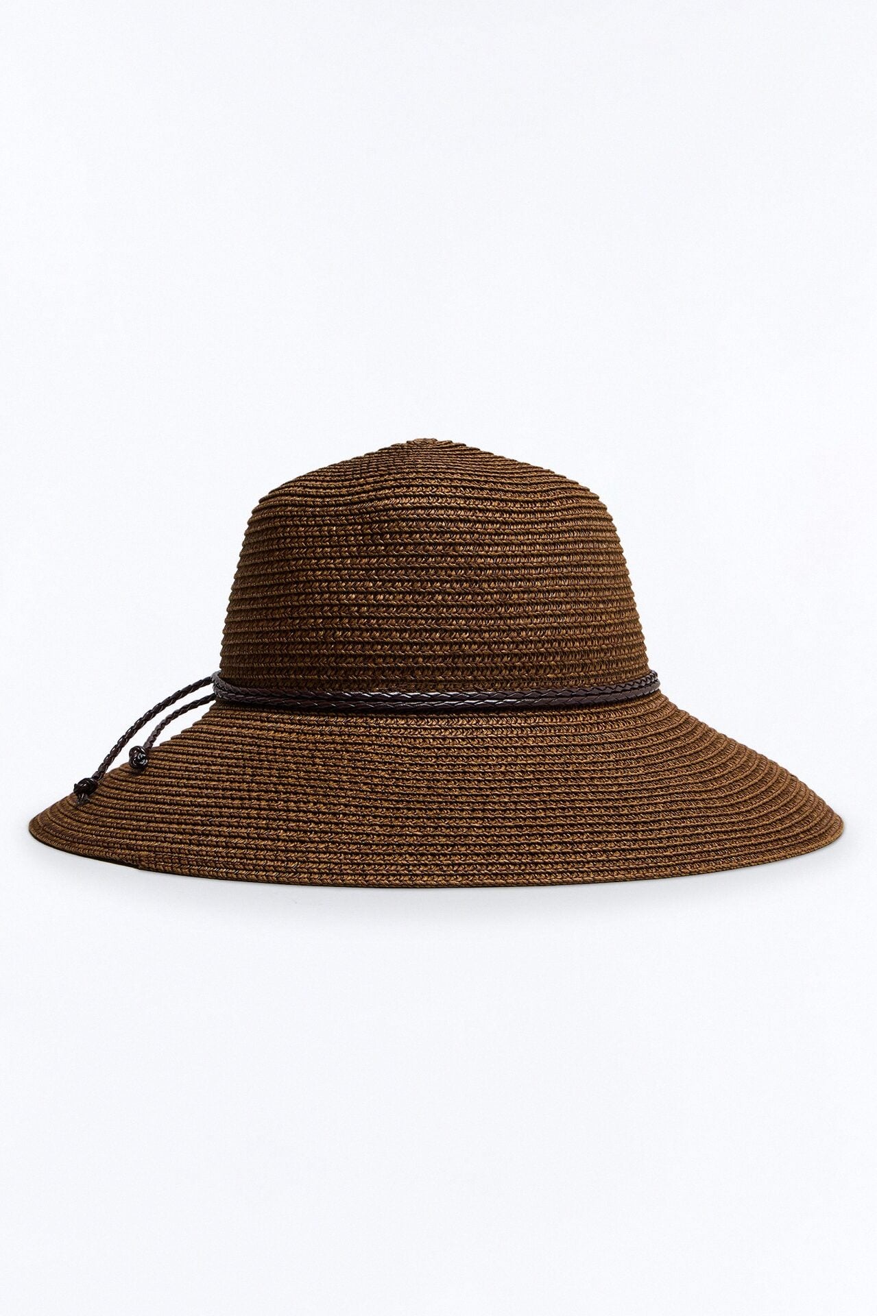 Under The Hottest Sun Straw Sun Hat - Brown image 1