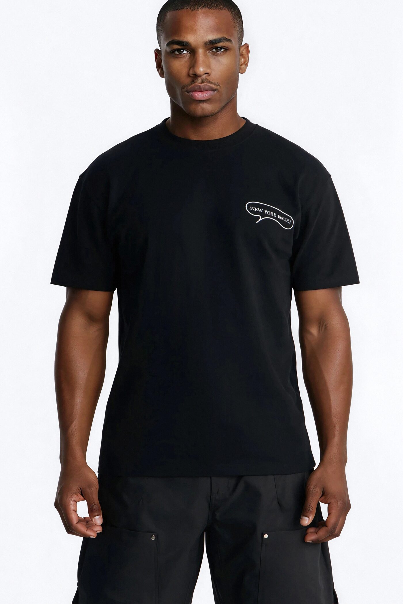 Busy Streets Of NYC Short Sleeve Tee - Black