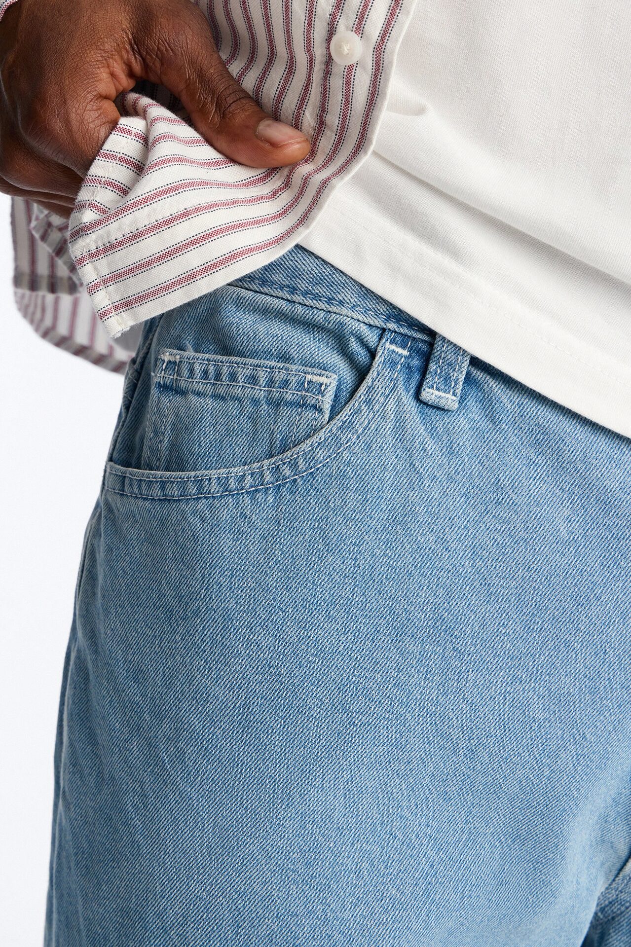 Dickies Loose Fit Double Knee Jean - Light Blue Wash