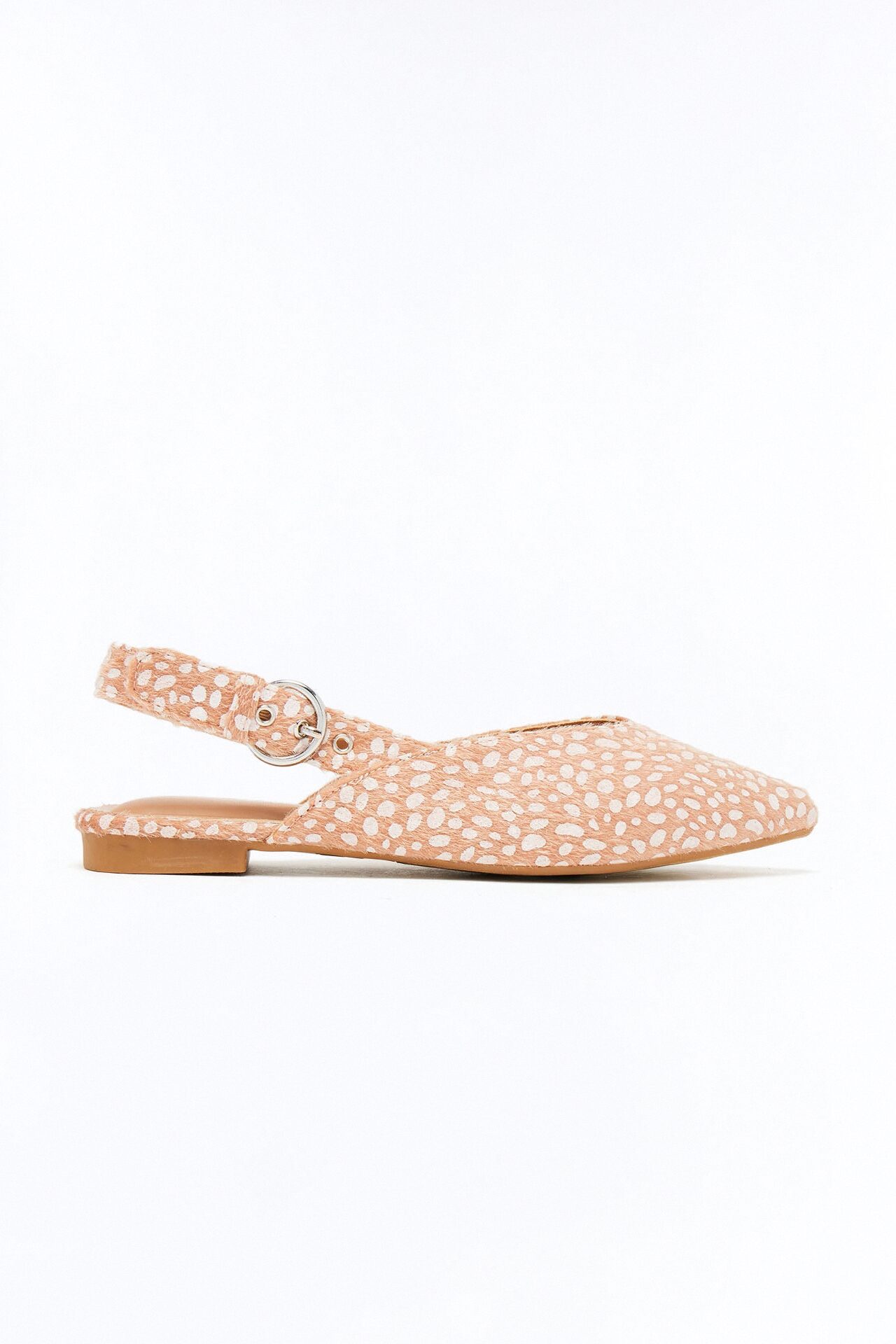 Loreta Slingback Flats - Beige
