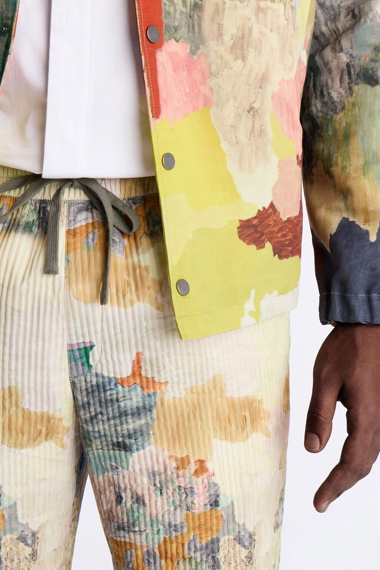 Straight Painters Room Printed Pant - Multi Color