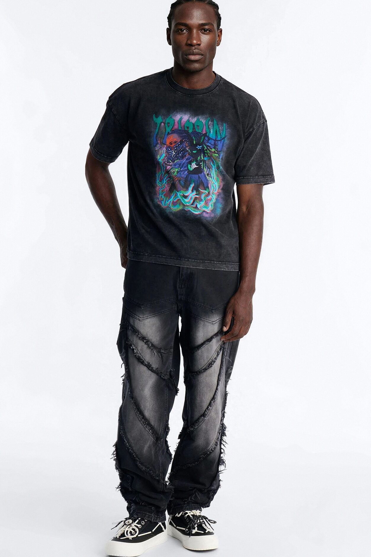 Trippin Premium Short Sleeve Tee - Black