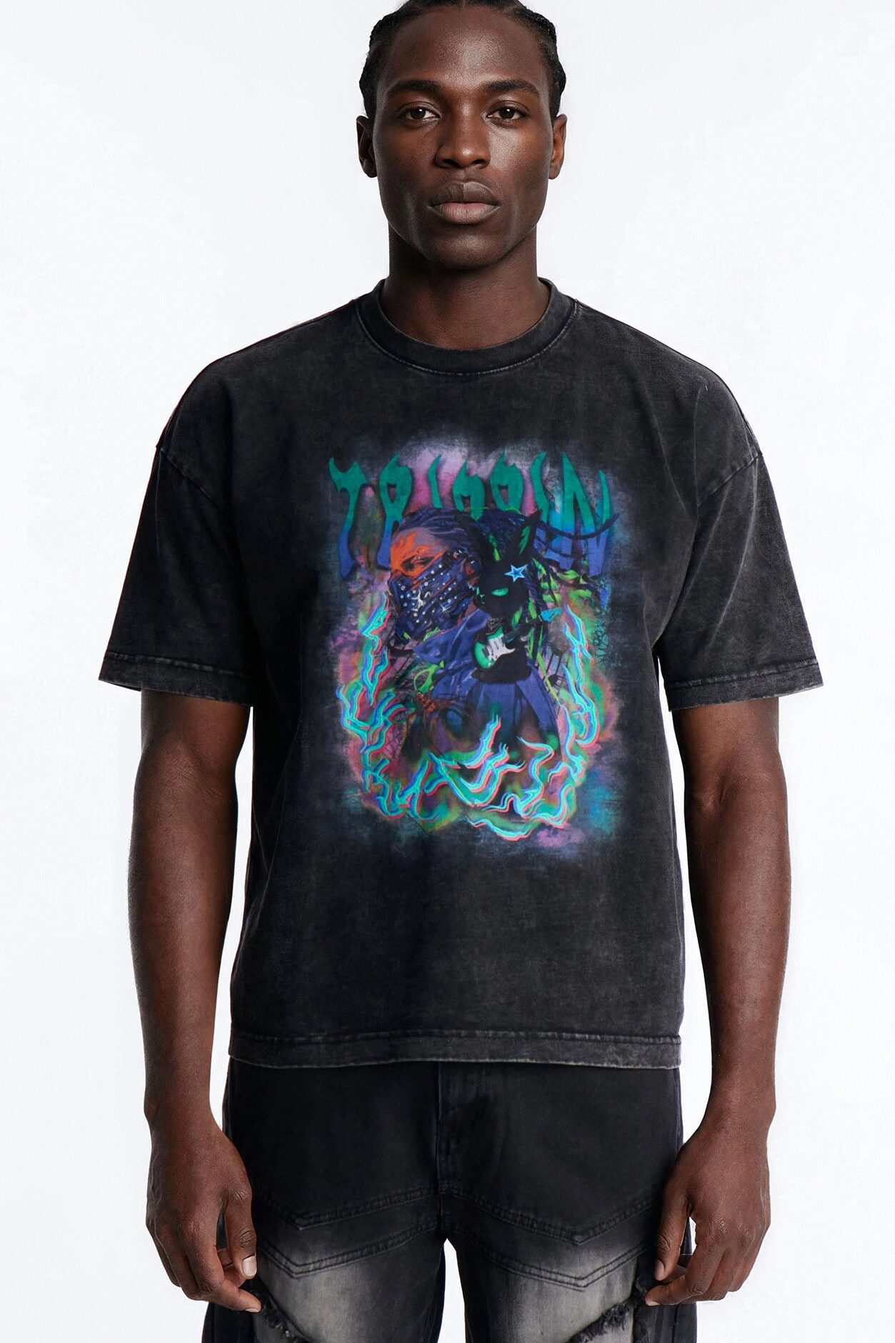 Trippin Premium Short Sleeve Tee - Black