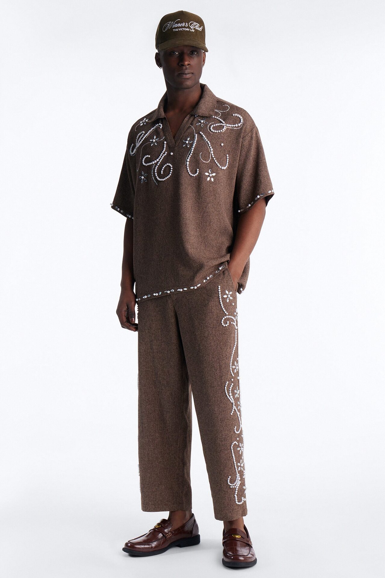 Straight Wanderlust Pearl Journey Pant - Brown