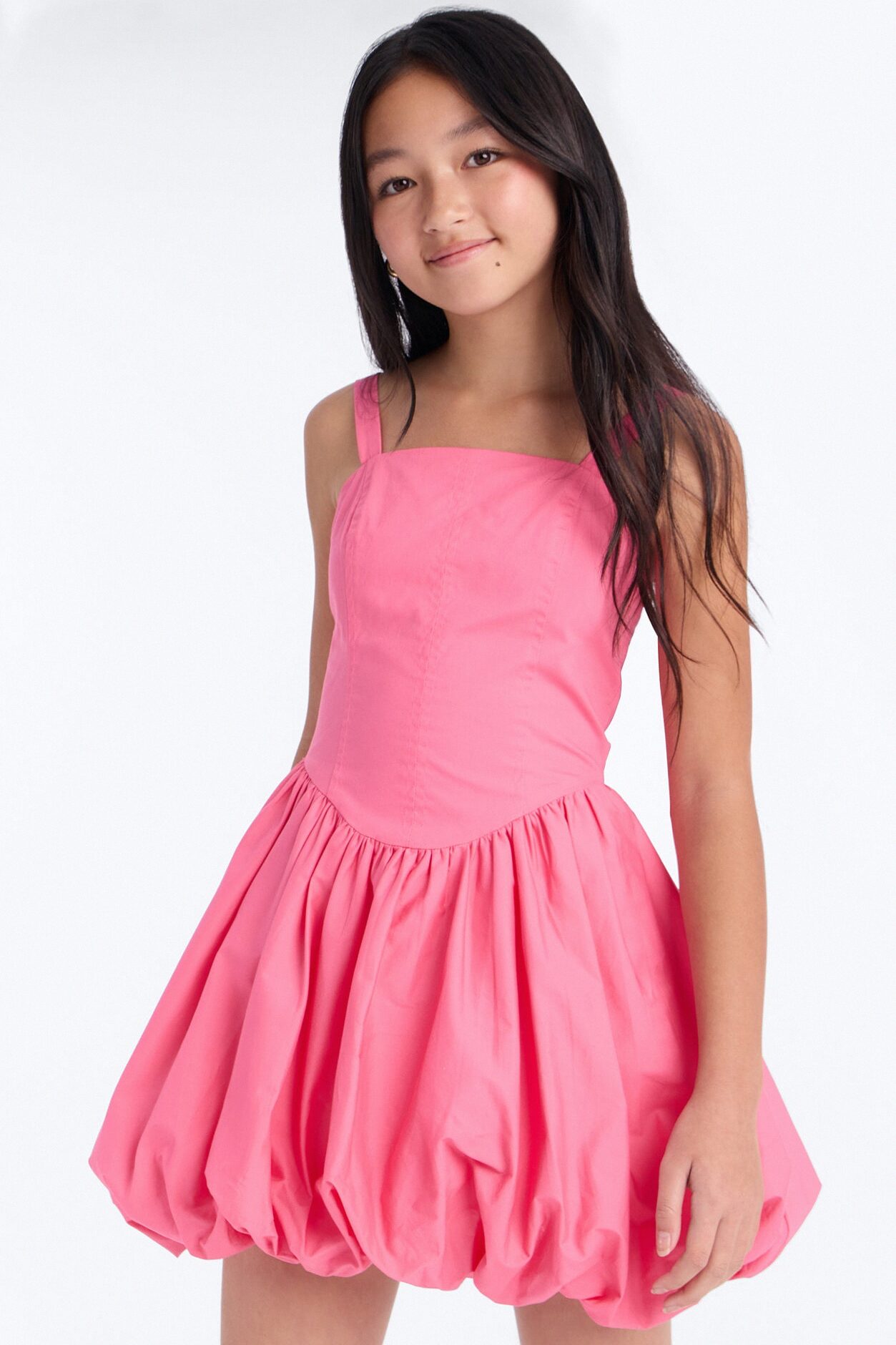 Mini A Night in Paris Bubble Dress - Fuchsia