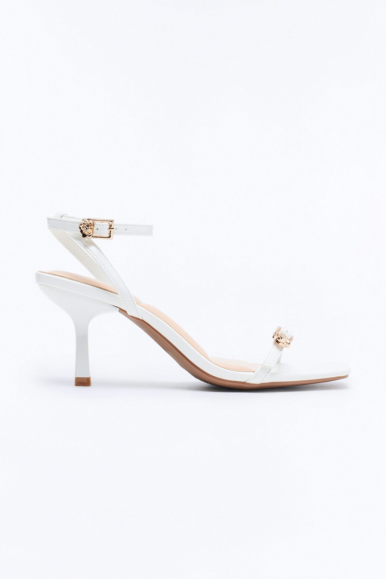 Merasa Low Heels - White